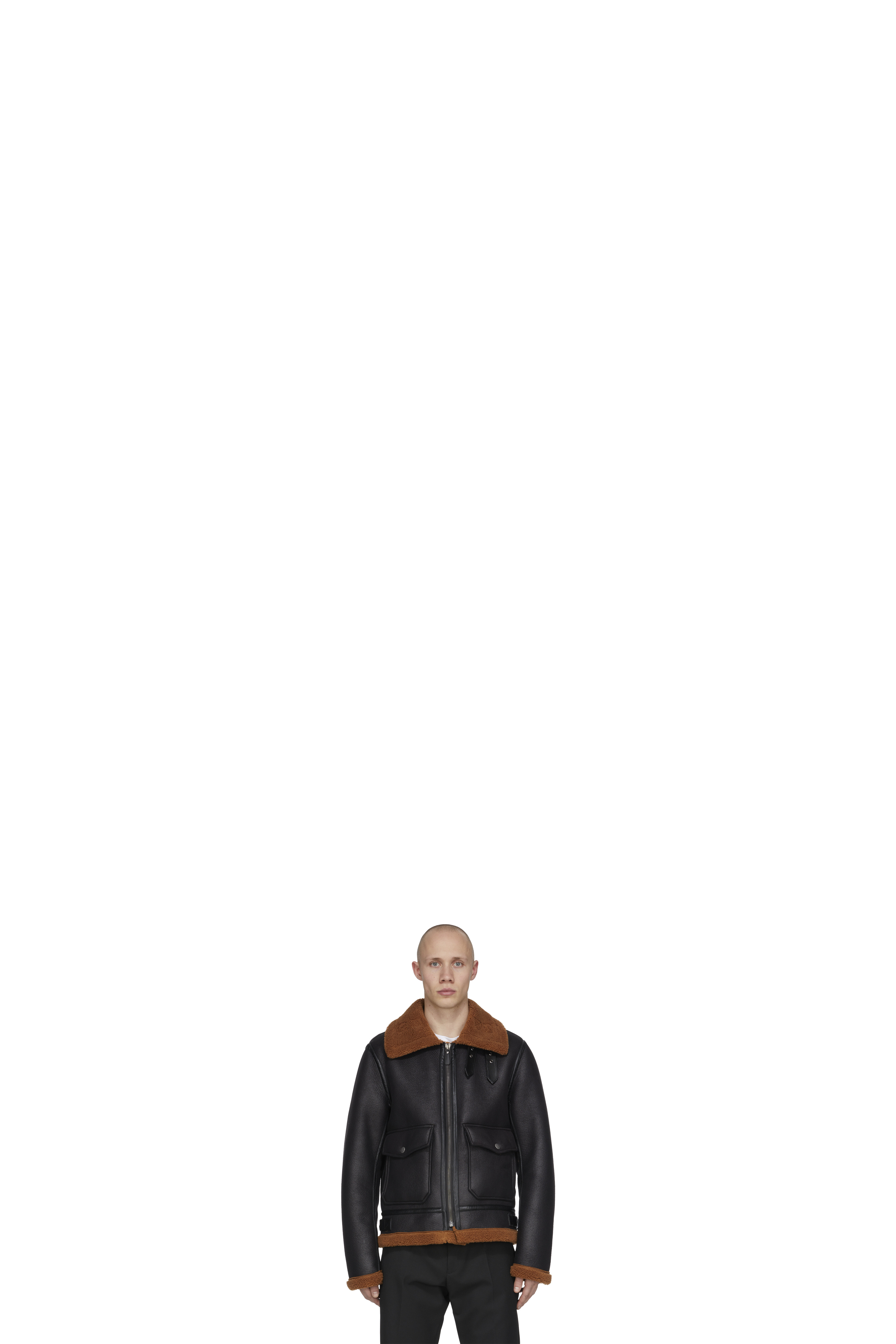 Black Tom Aviator Jacket