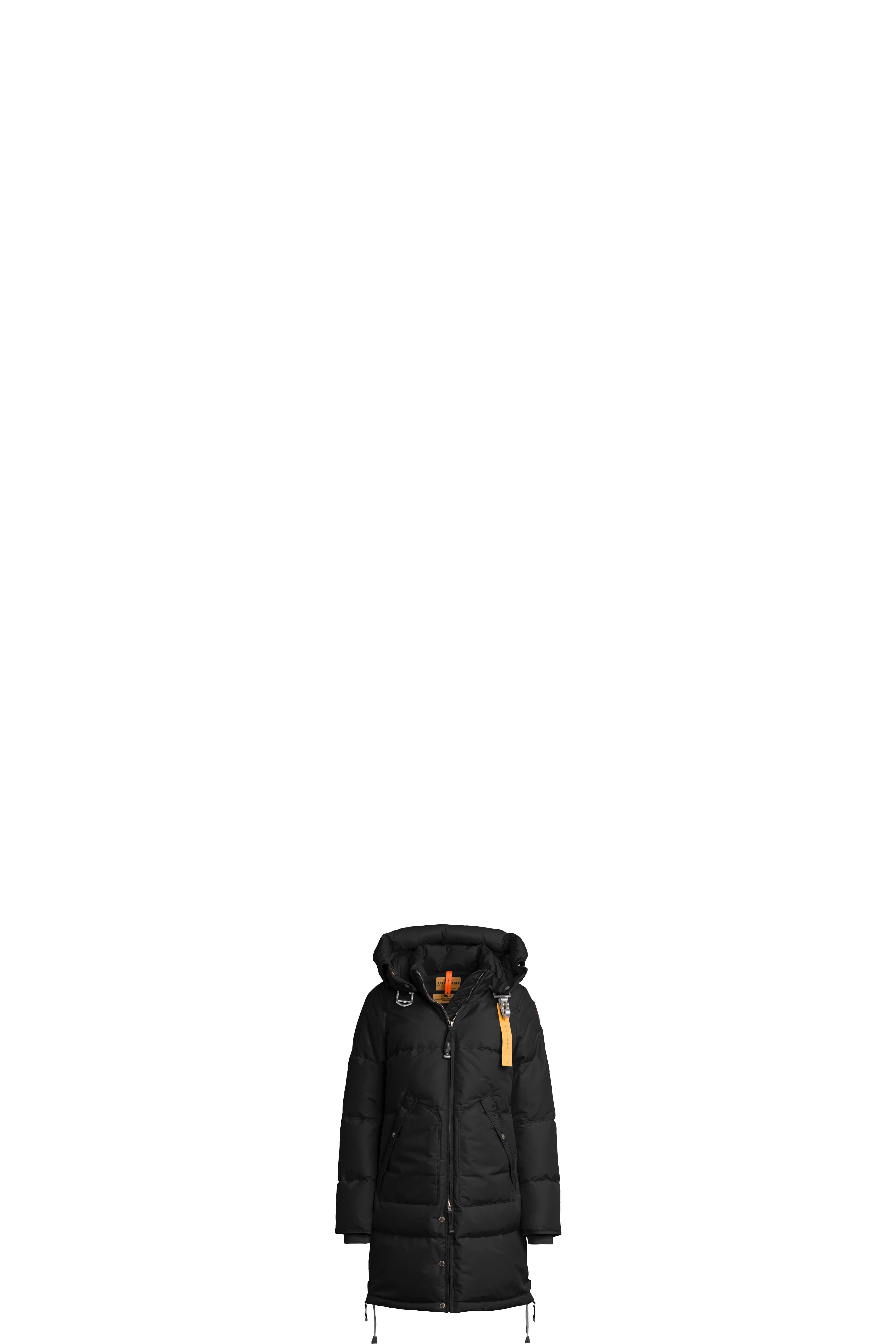 Parka Long Bear Encapuchonnée Noir
