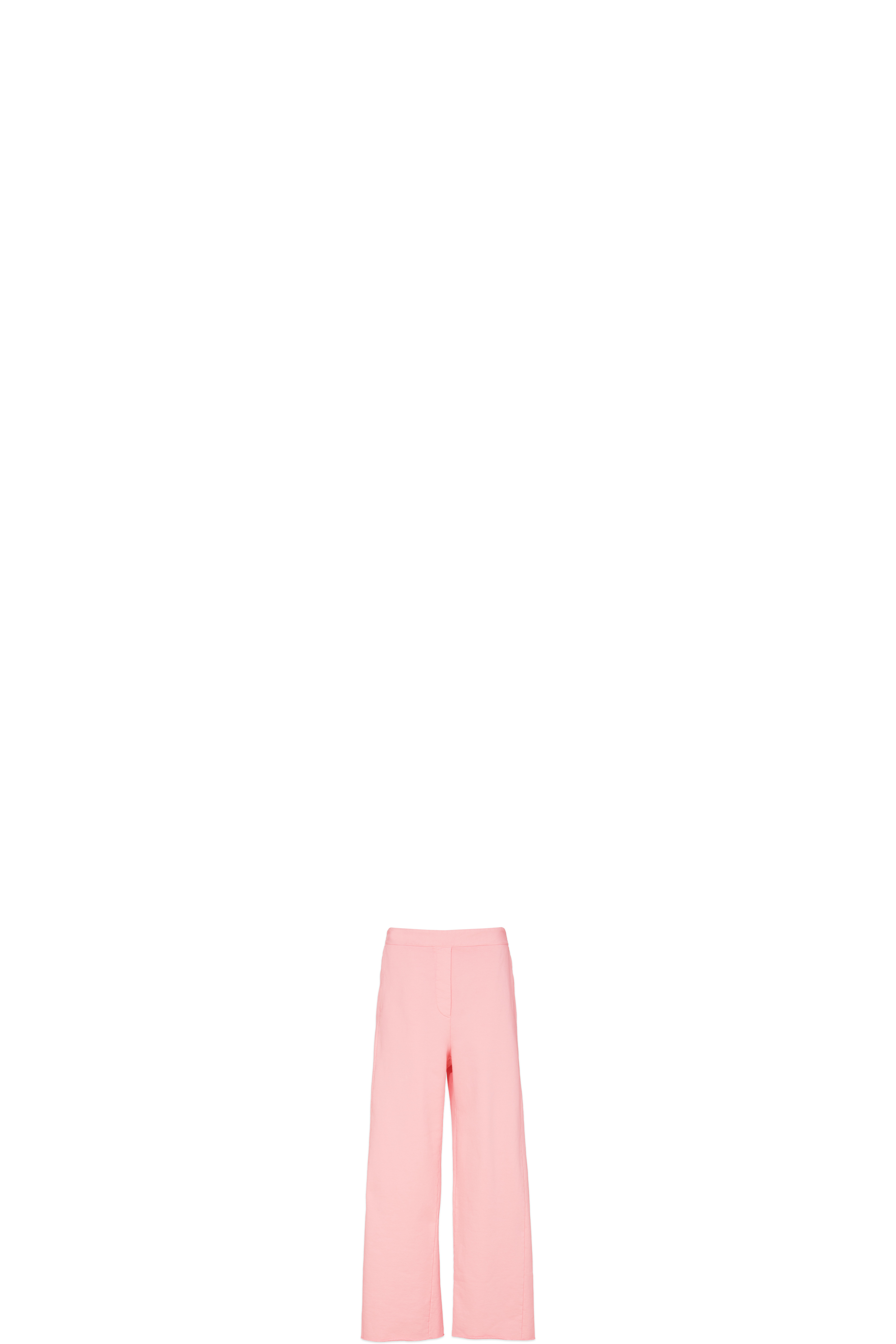 Pantalon de survêtement en jersey bouclette Rose