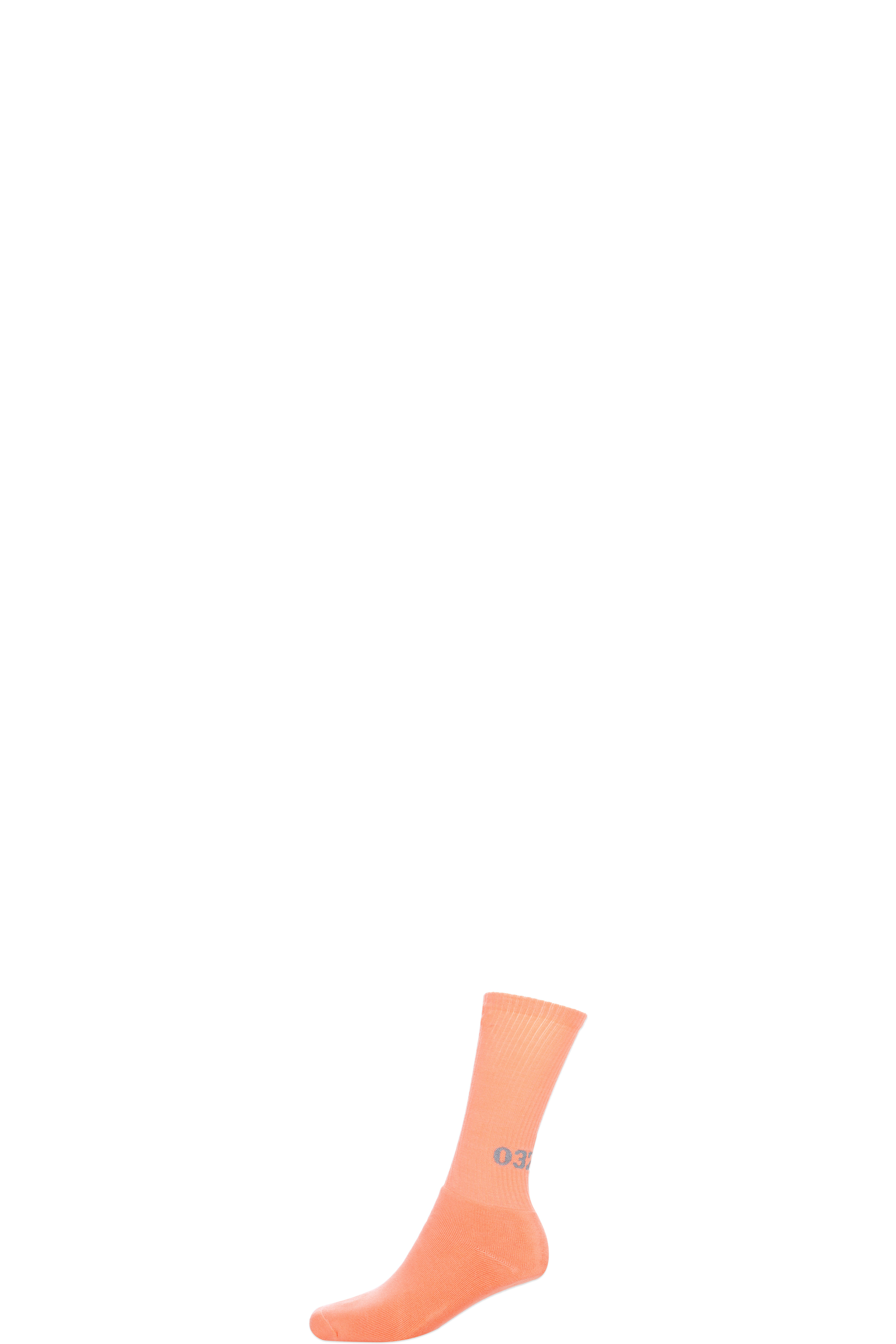 Chaussettes Logo Réfléchissant Rose