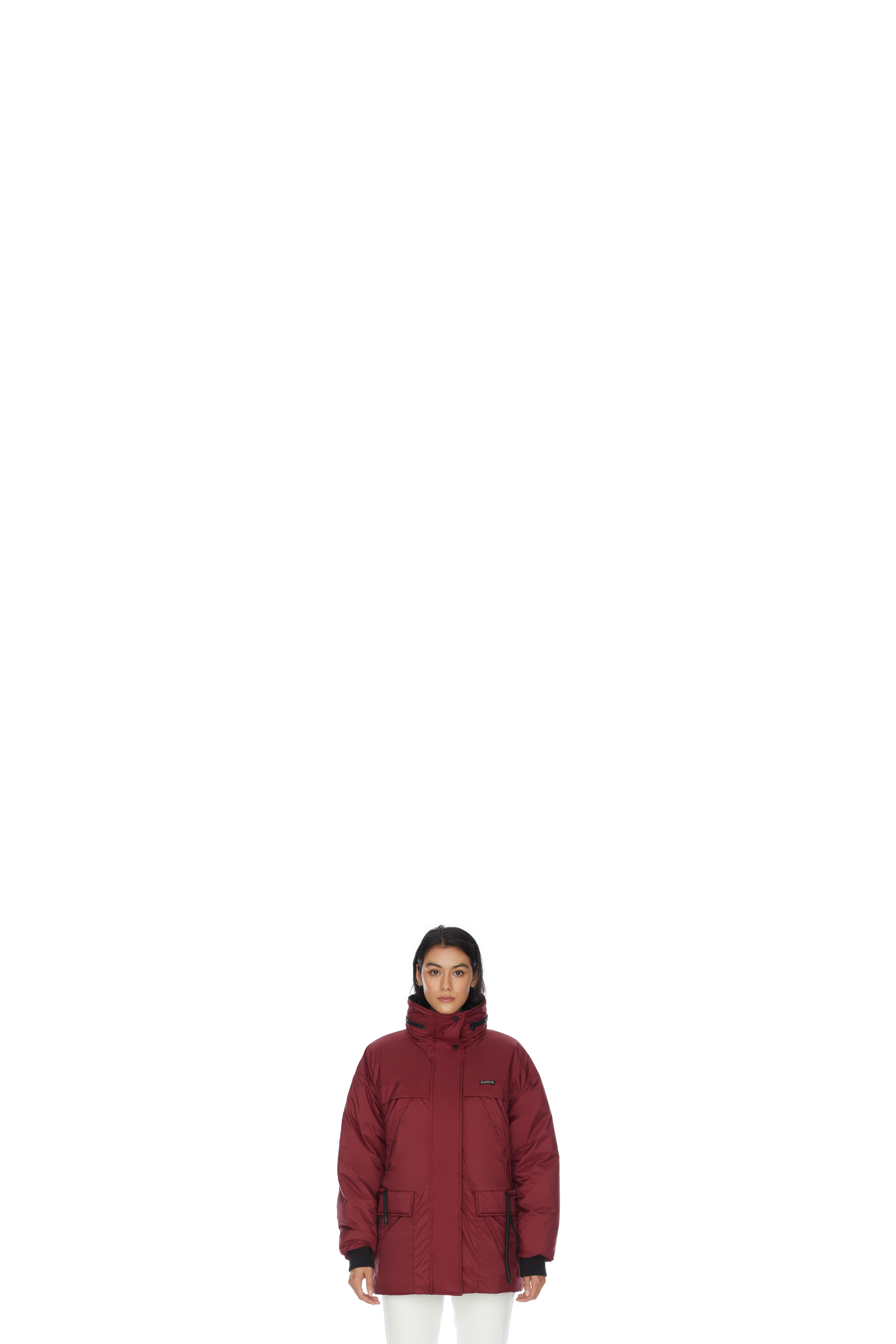 Manteau Typha Rouge