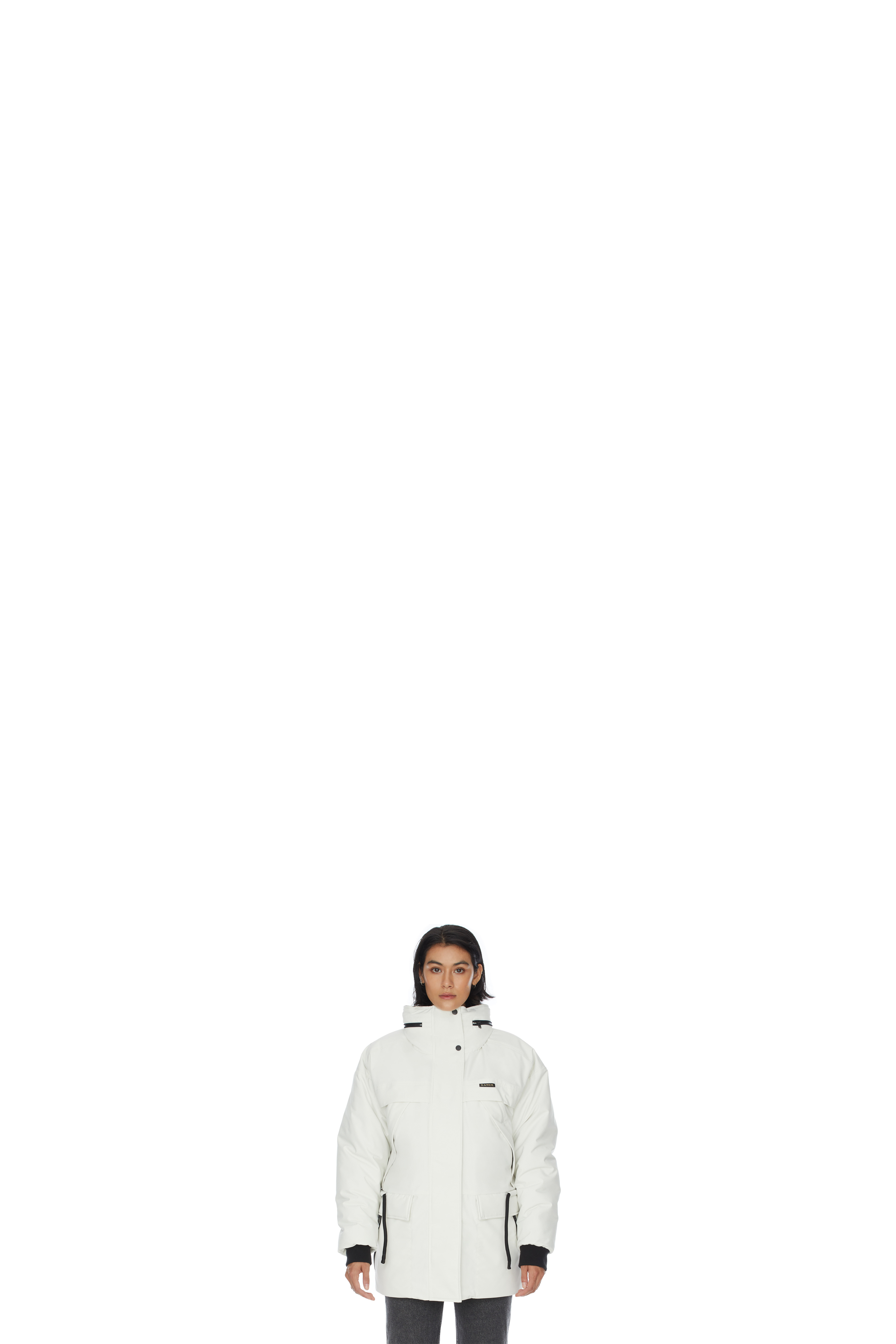 Manteau Typha Blanc