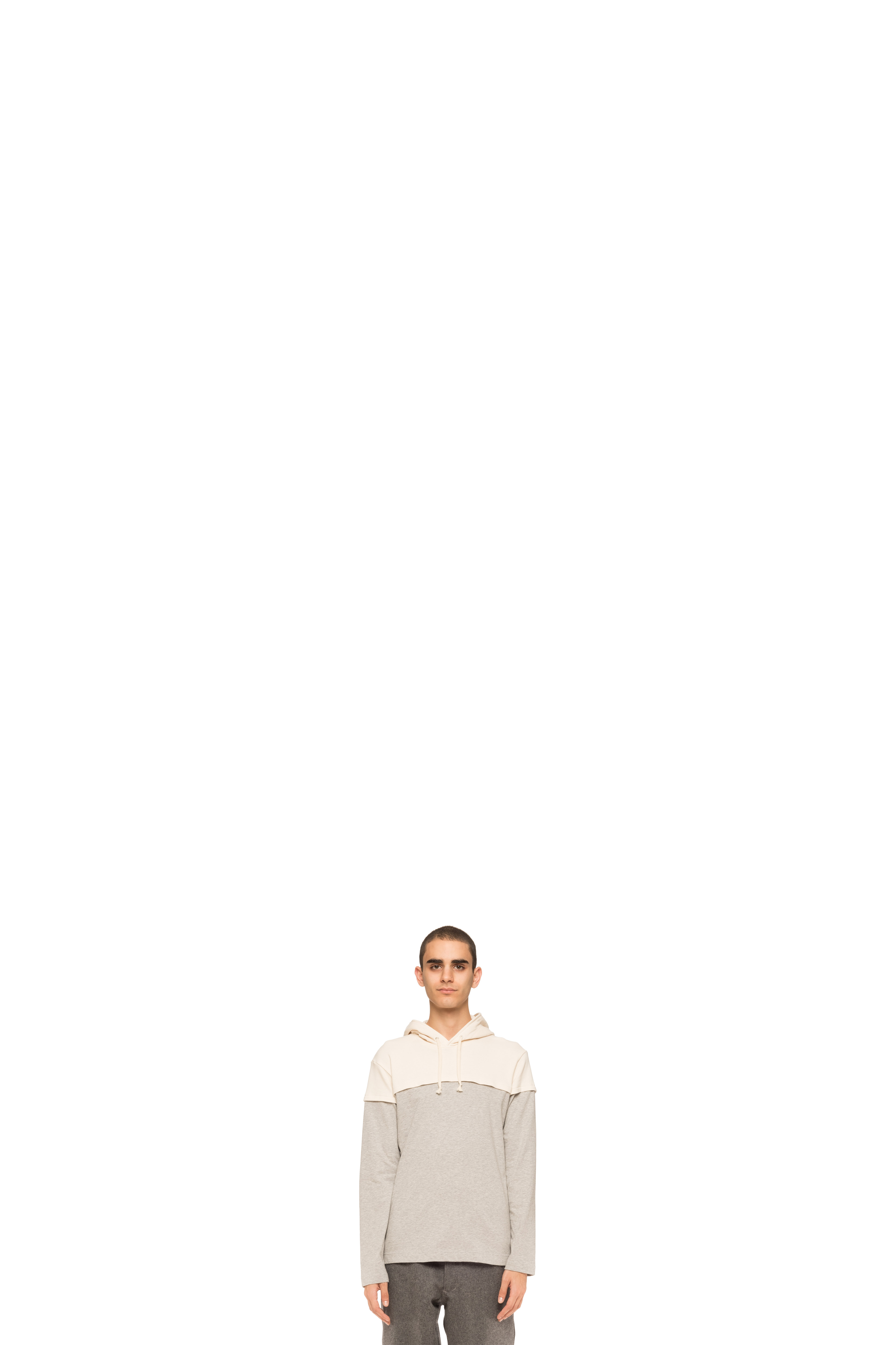 Multicolor Layered Hoodie
