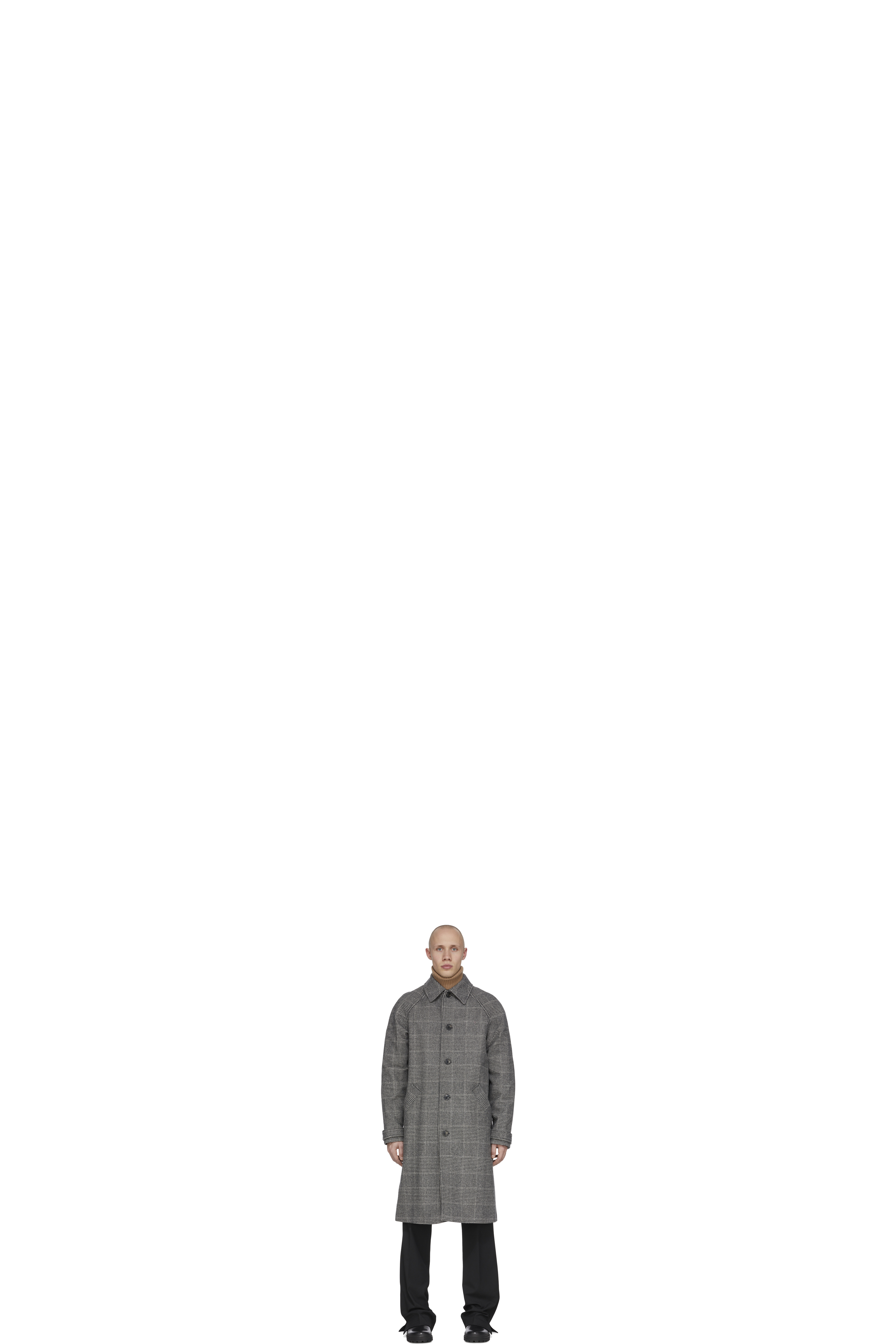 Black Gabriel Long Coat