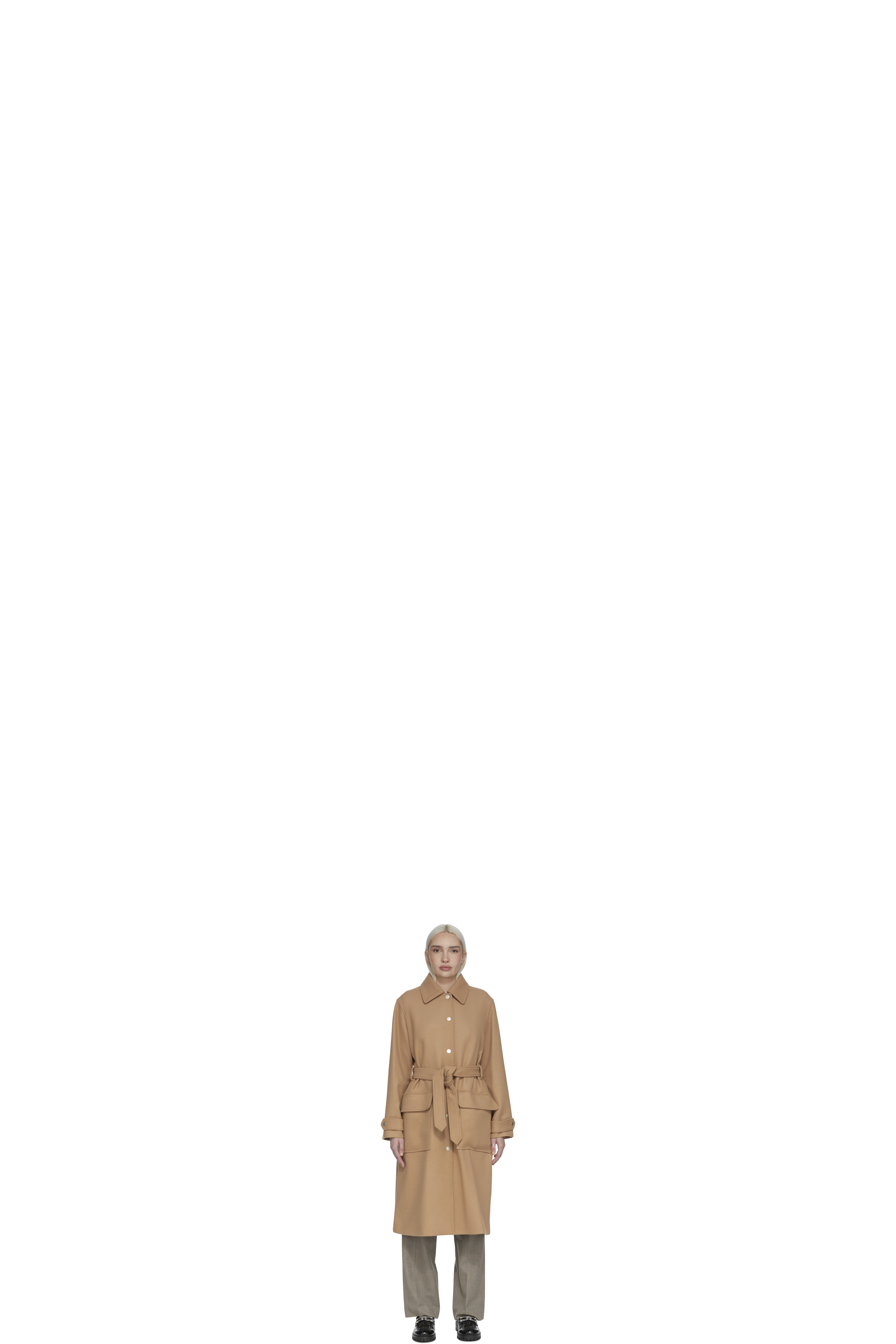 Neutrals Angelita Long Coat