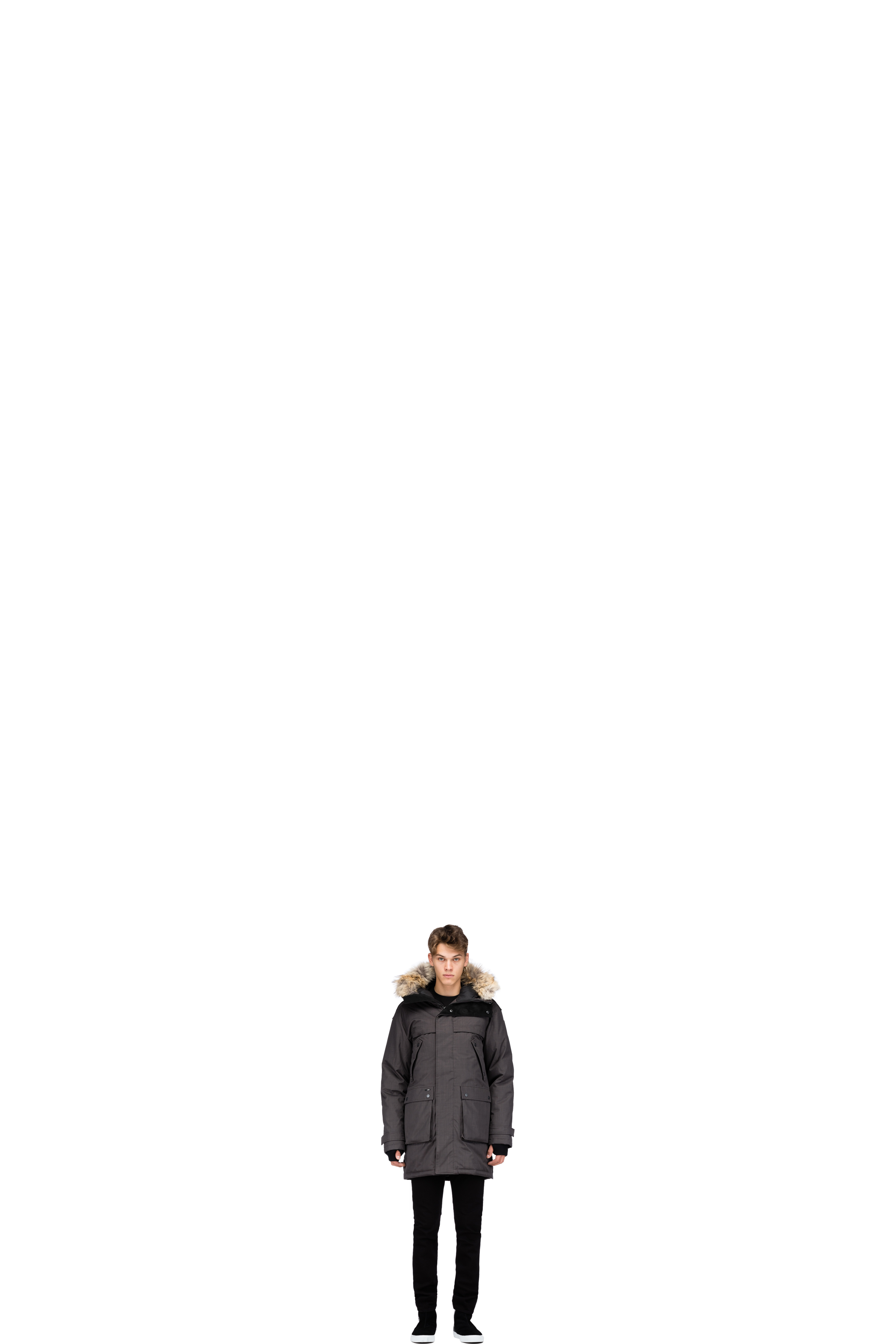 Parka Yatesy Gris