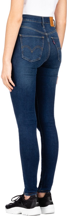 Levis Mile High Super Skinny Jeans Breakthrough Blue Influenceu