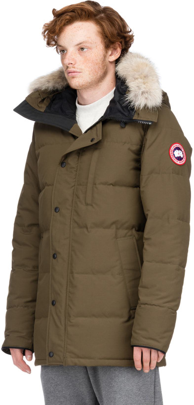 carson parka military green