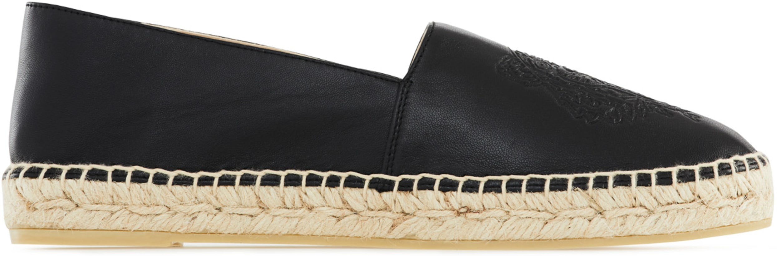 kenzo leather espadrilles