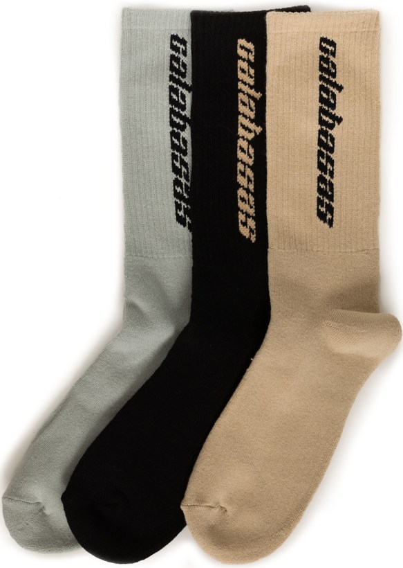 yeezy calabasas socks 3 pack