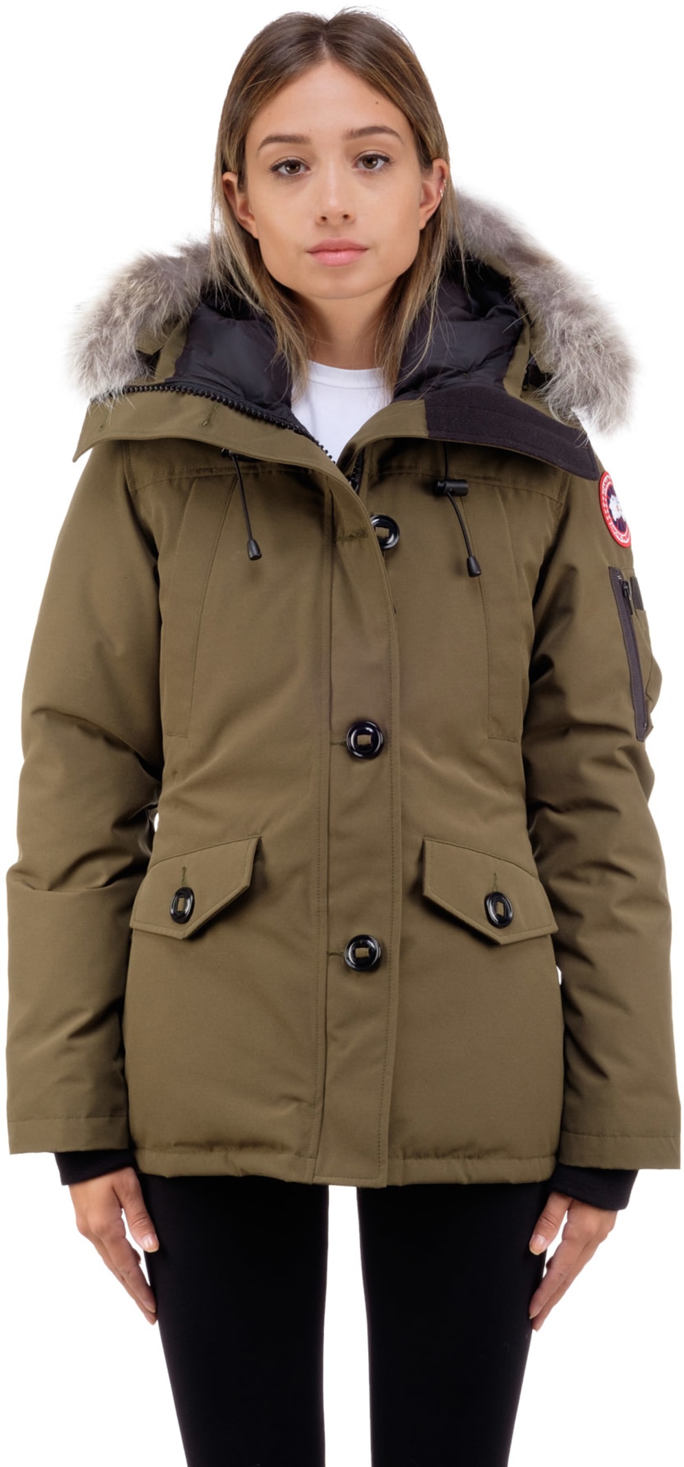 canada goose montebello military green
