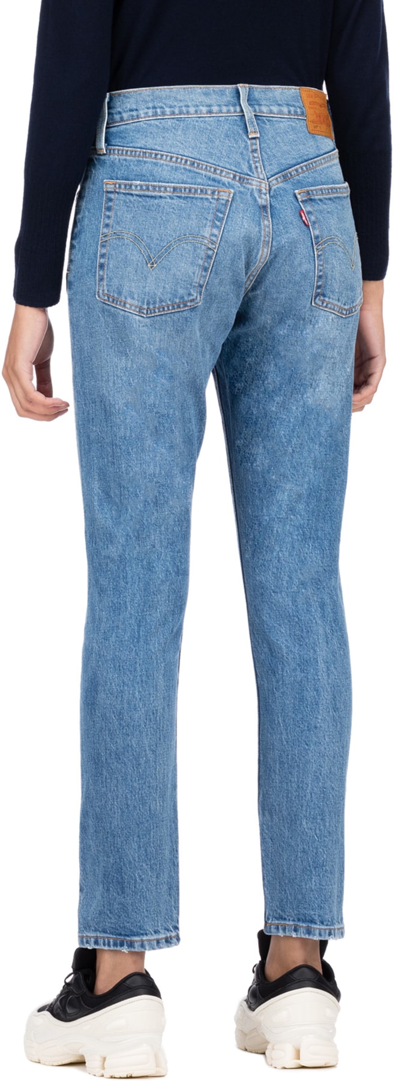 levi's 501 skinny leave a trace