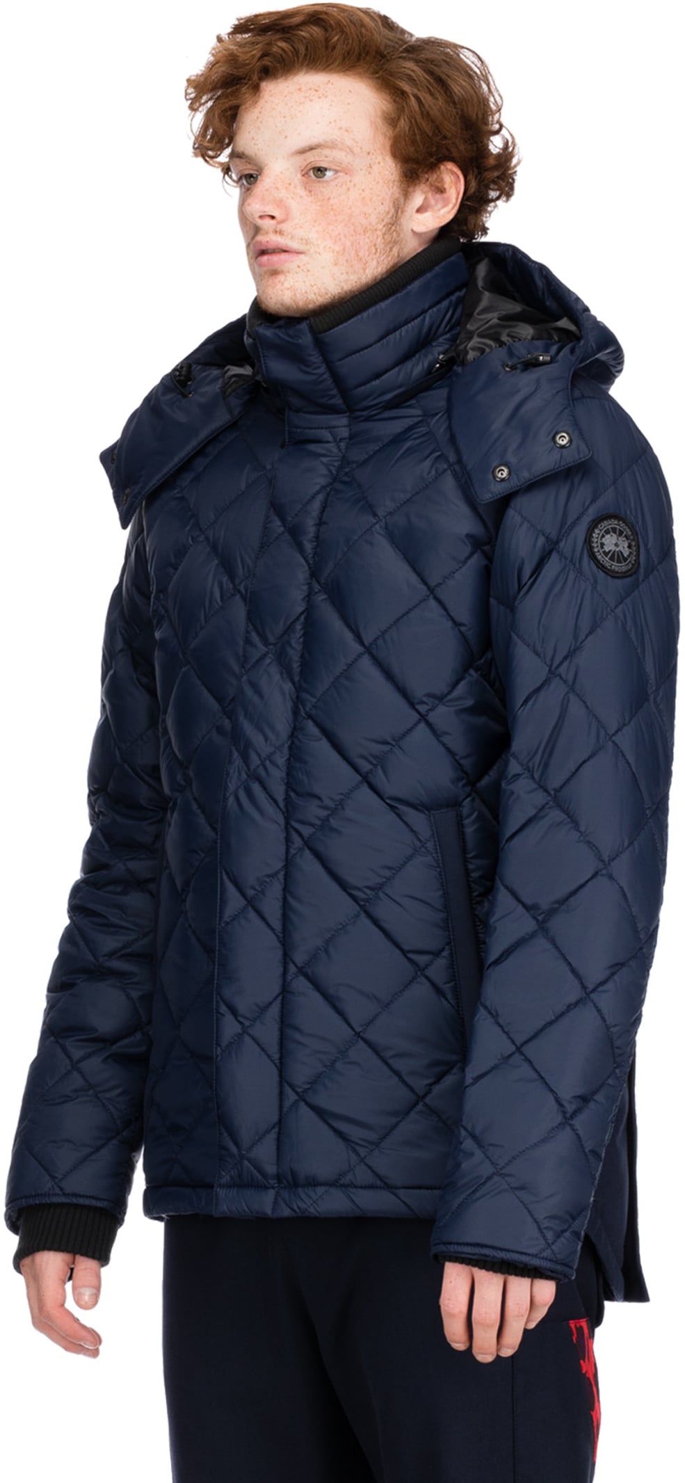 canada goose hendriksen coat black label