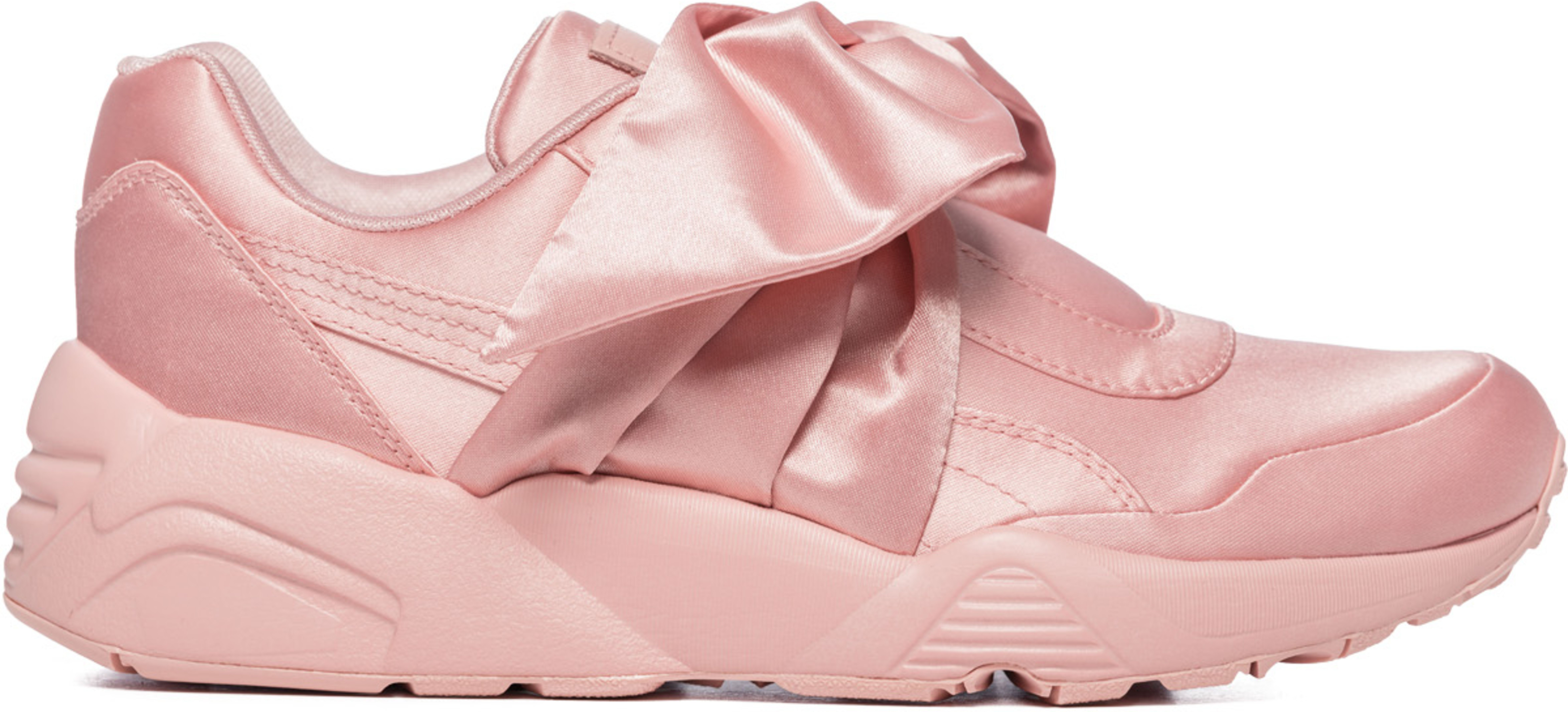 puma fenty pink bow sneakers