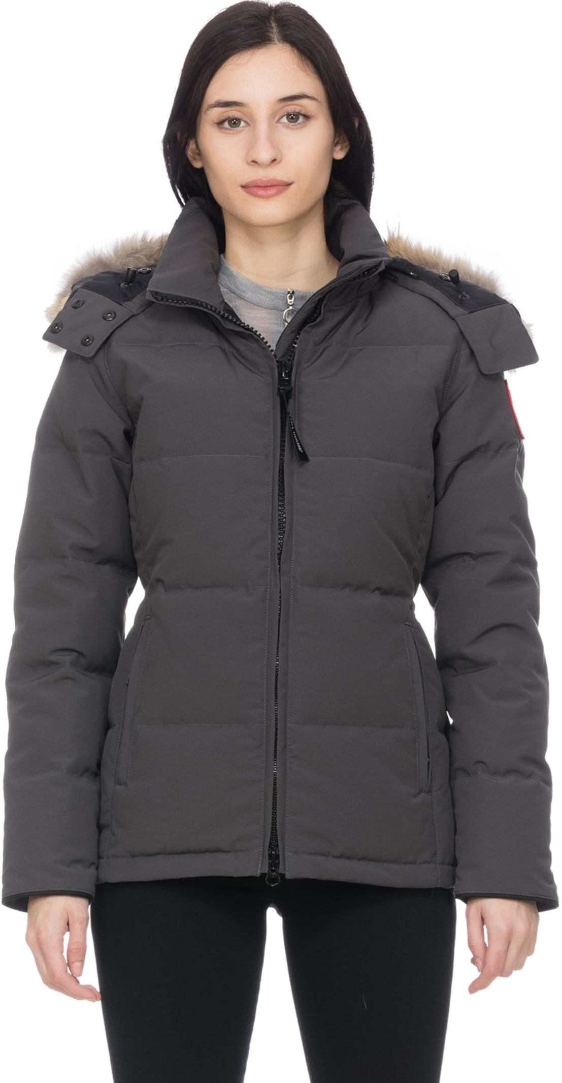 canada goose chelsea parka grey