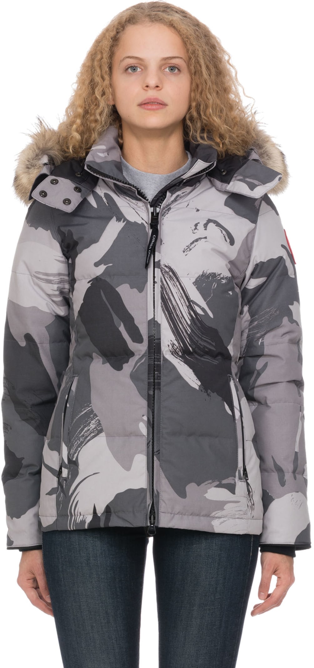 canada goose chelsea parka grey