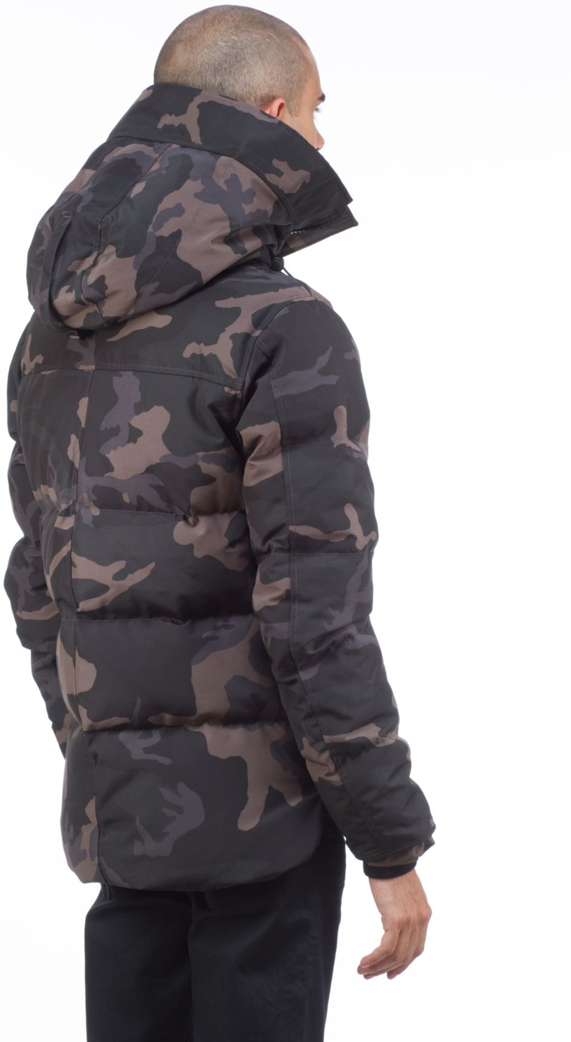 canada goose black label men's macmillan parka