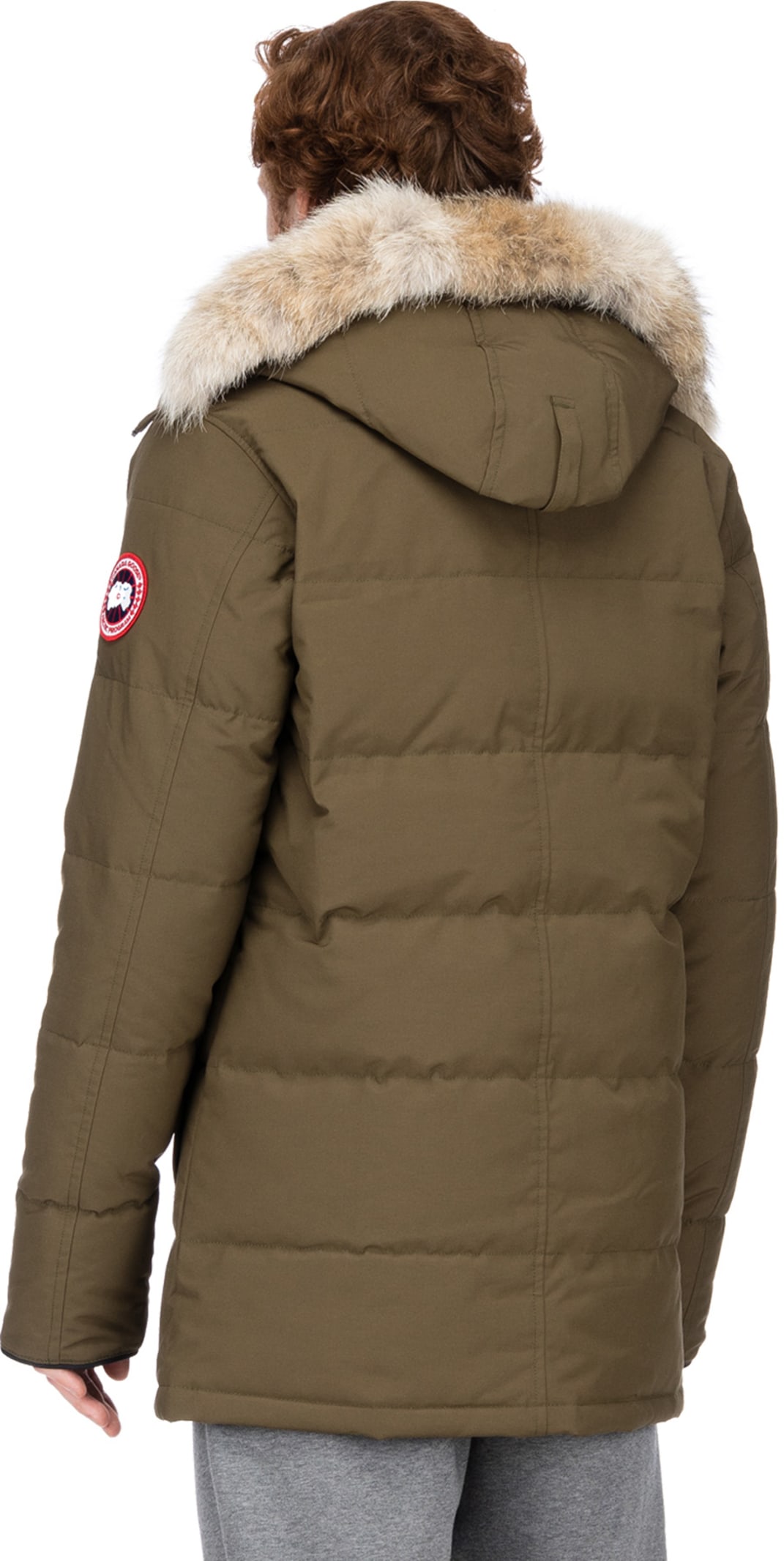 carson parka military green