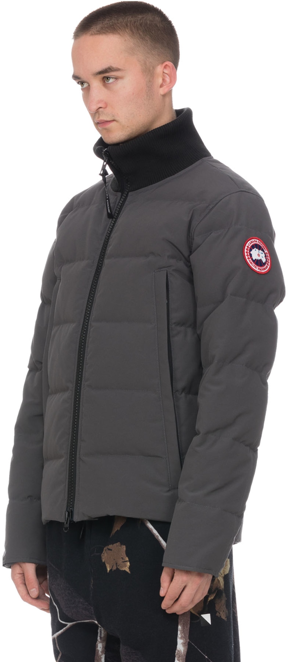 canada goose woolford jacket graphite