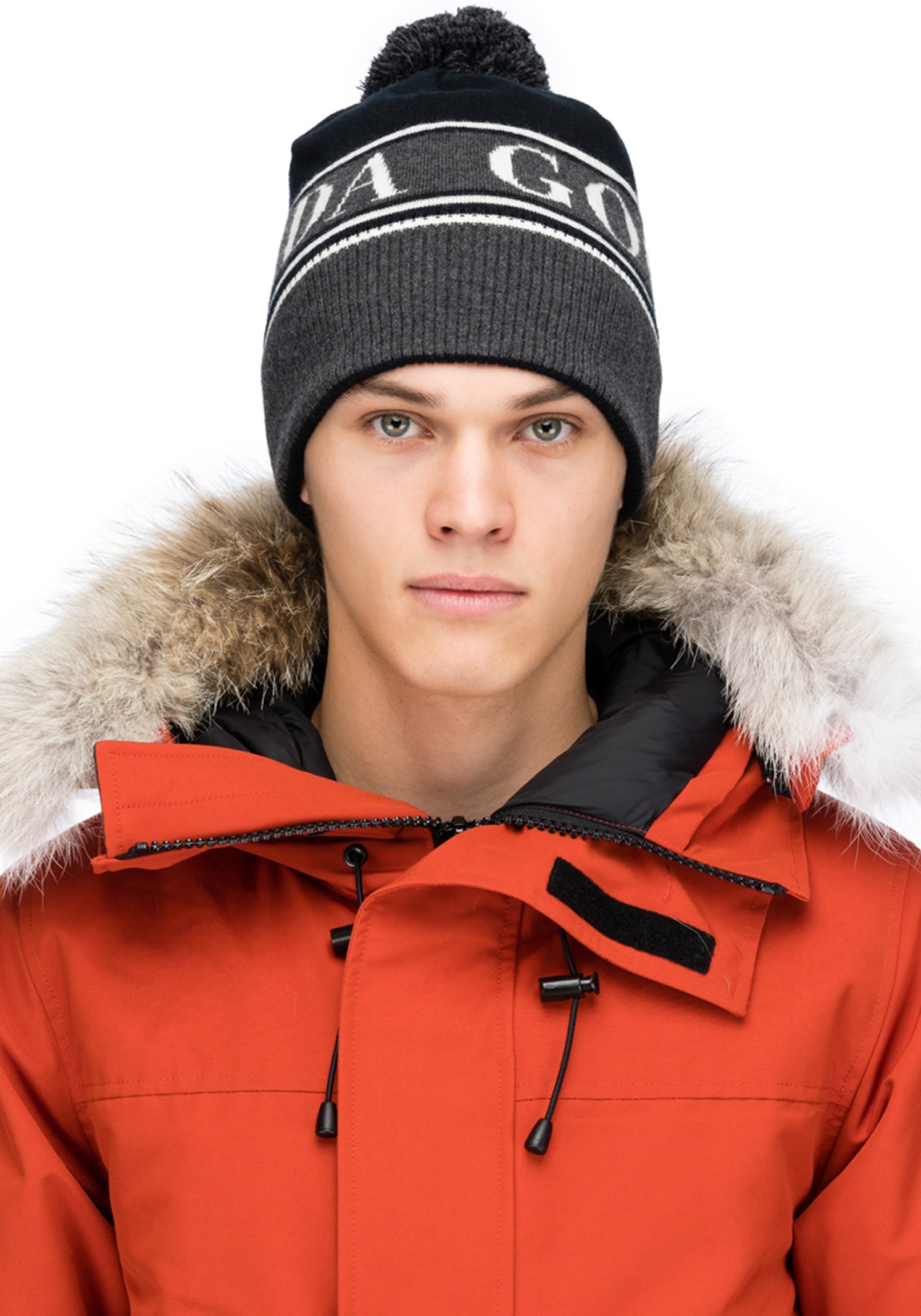 canada goose pom toque