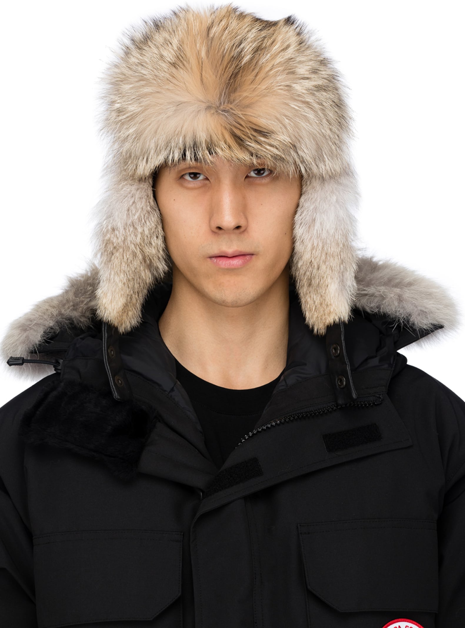 canada goose black label hat