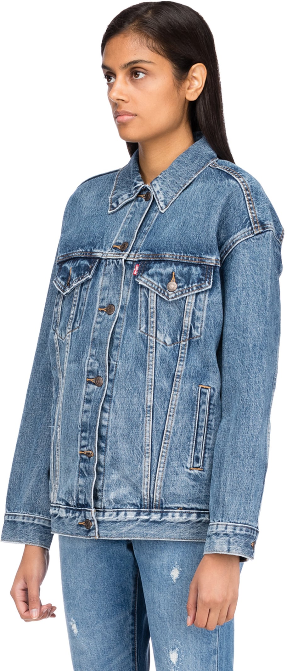 levi's baggy trucker jacket bust a move