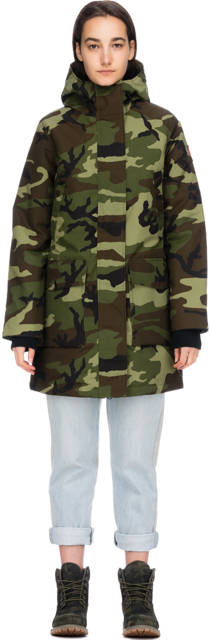 canada goose canmore parka camo