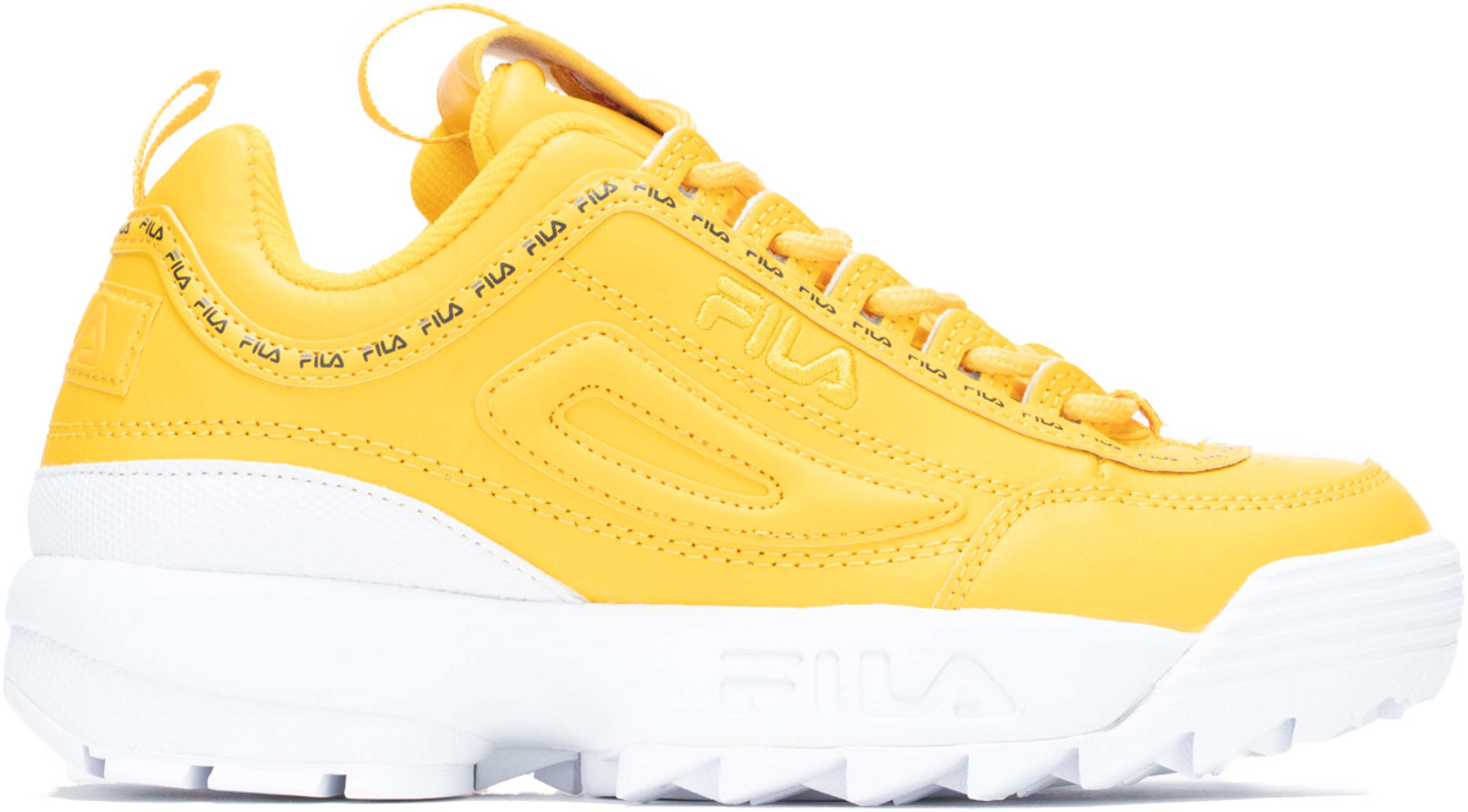 fila disruptor 2 jaune