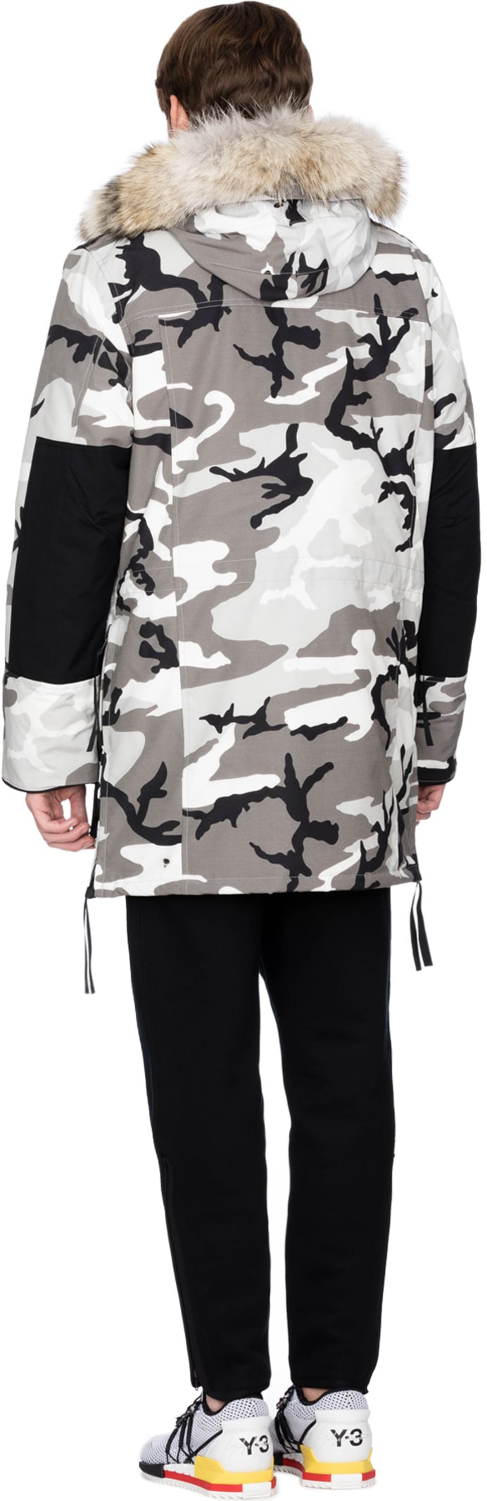 macculloch parka black label grey camo