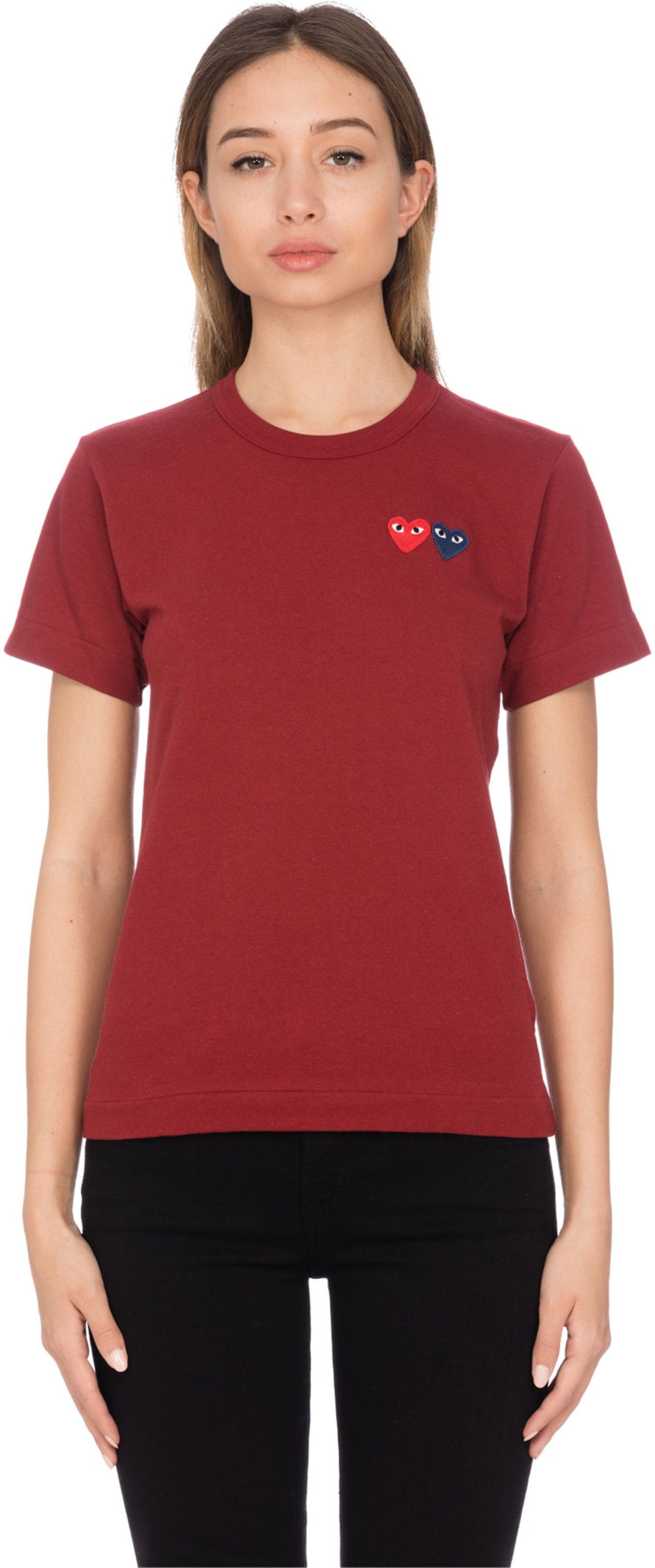 comme des garçons t shirt femme marron
