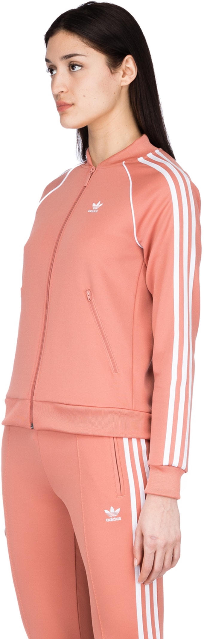 ash pink adidas jacket