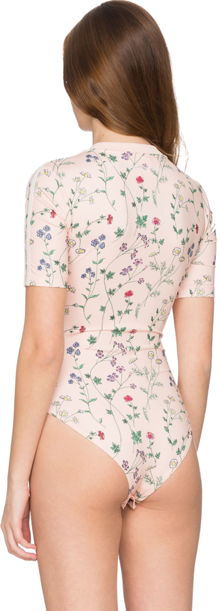 adidas floral bodysuit