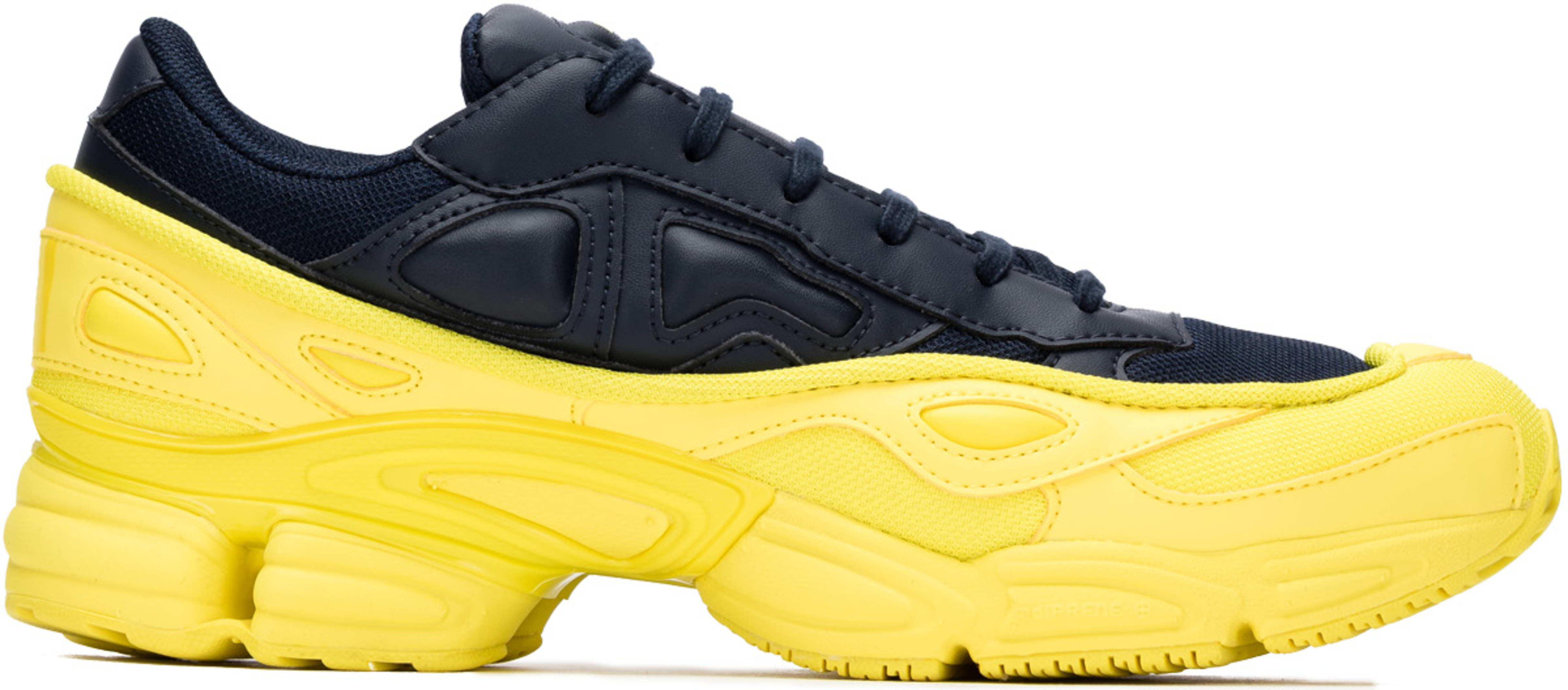 adidas ozweego raf simons bright yellow night navy