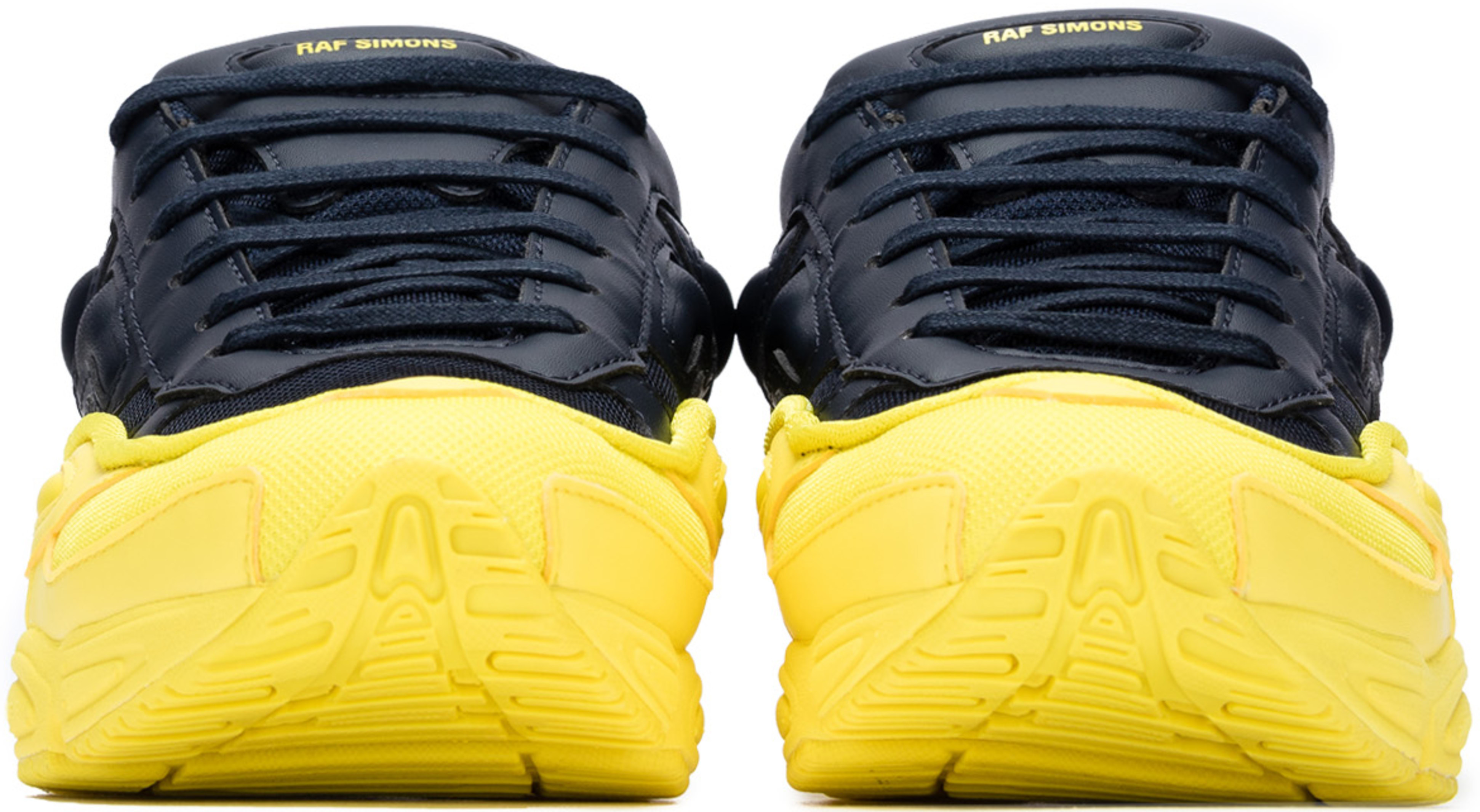 adidas ozweego raf simons bright yellow night navy