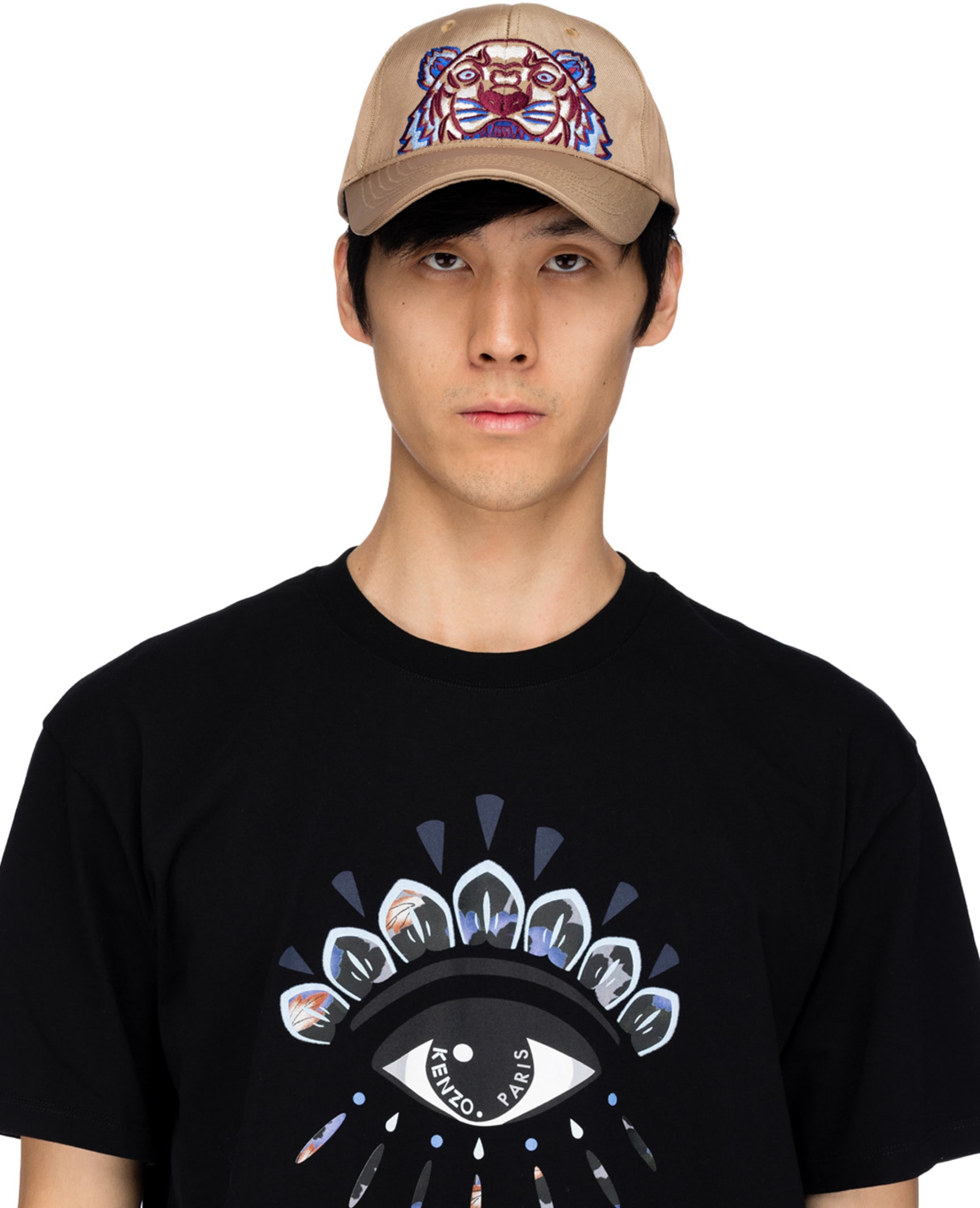 kenzo tiger canvas cap