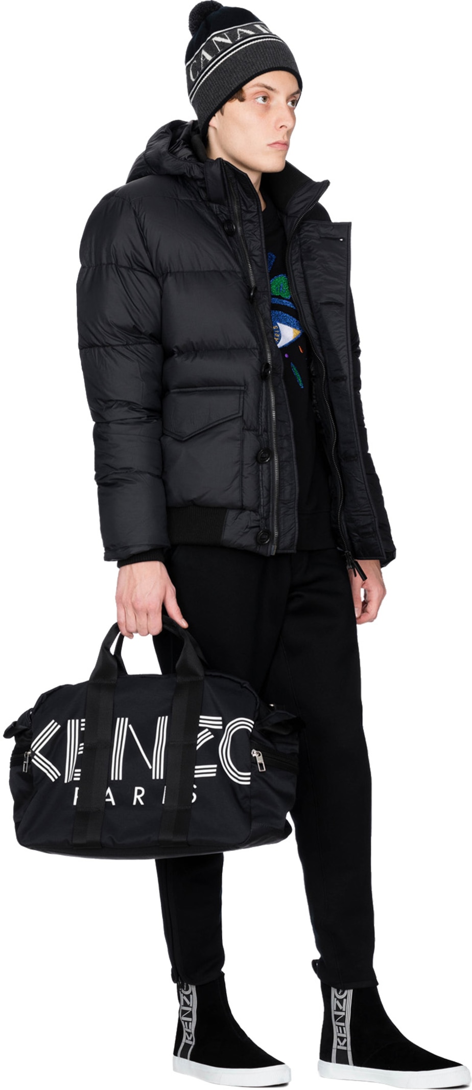 kenzo kapri high top sneakers