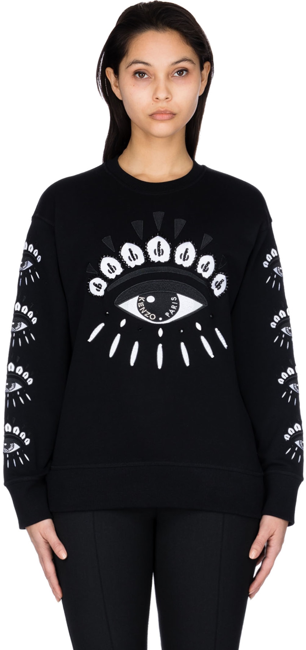 kenzo multi eye sweatshirt