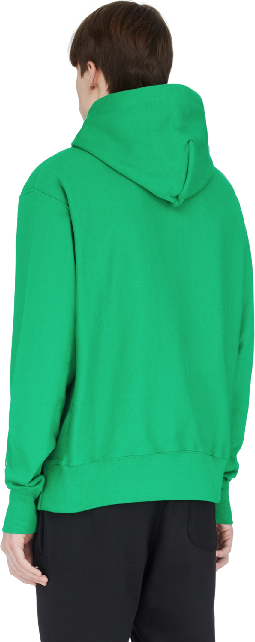 Champion Reverse Weave Pullover Hoodie Kelly Green Influenceu