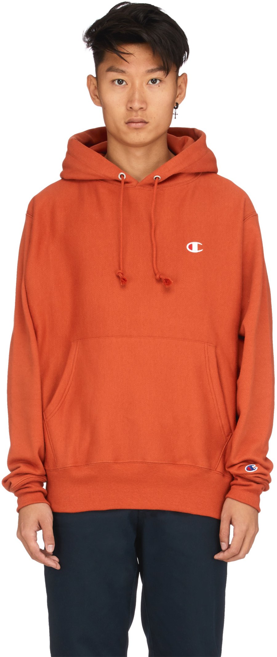 champion reverse weave orange