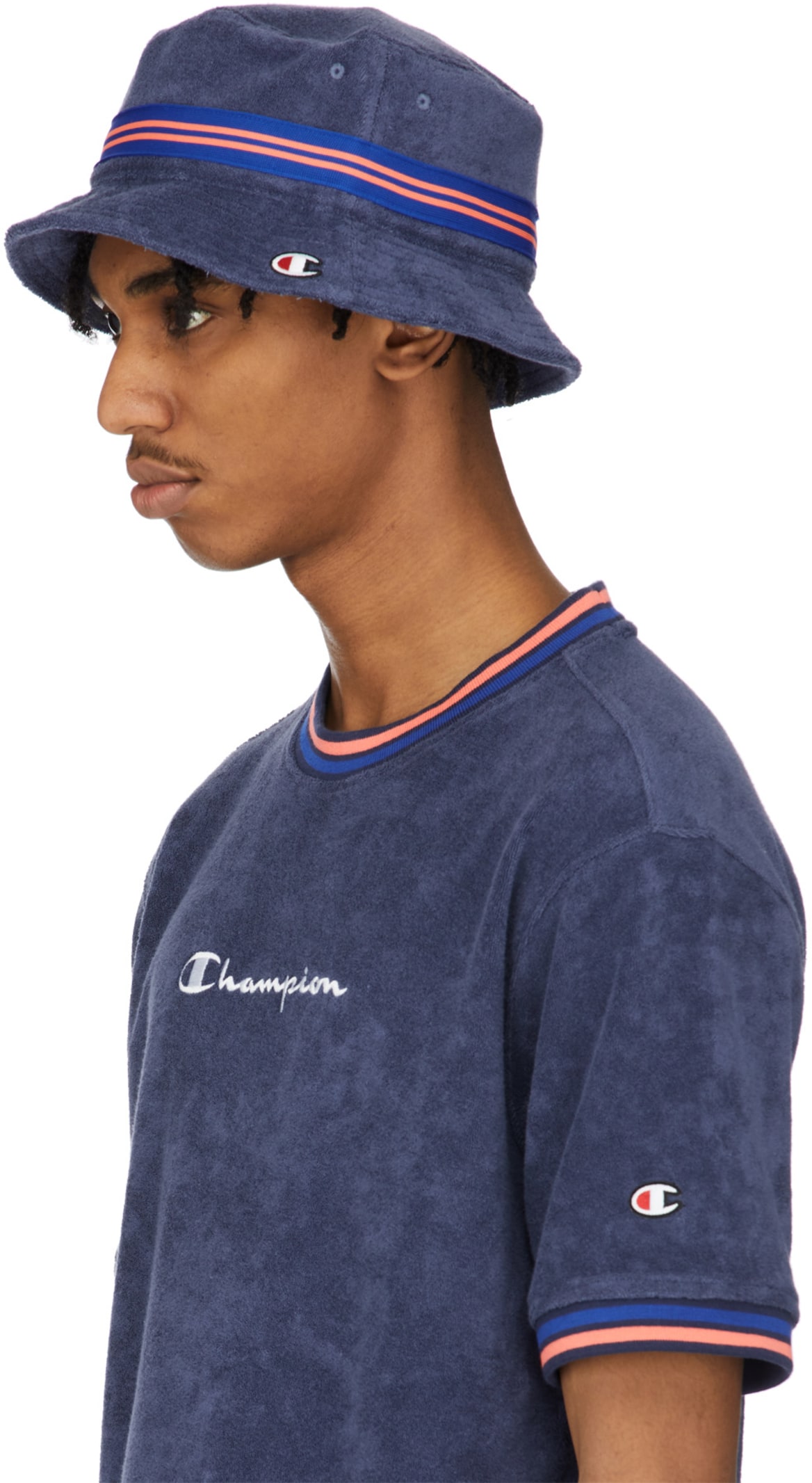 Champion Terry Cloth Bucket Hat Imperial Indigo Influenceu