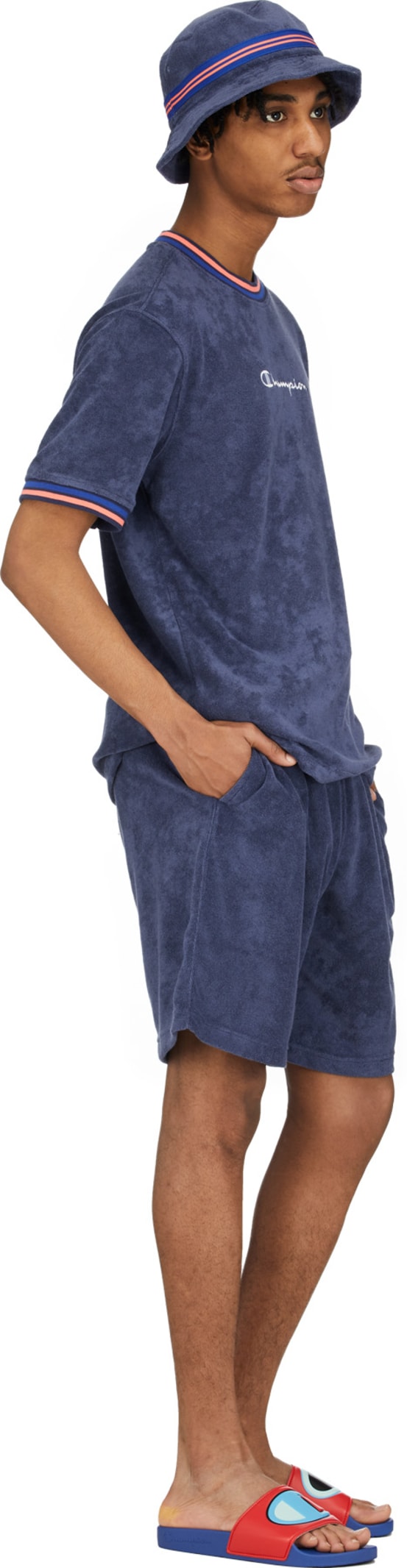 Champion Terry Cloth Bucket Hat Imperial Indigo Influenceu