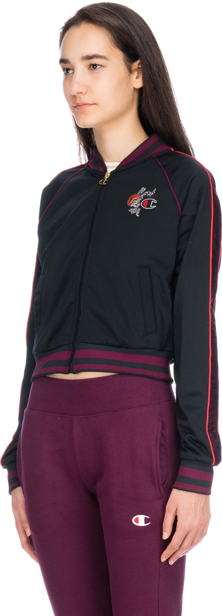 champion berry track jacket