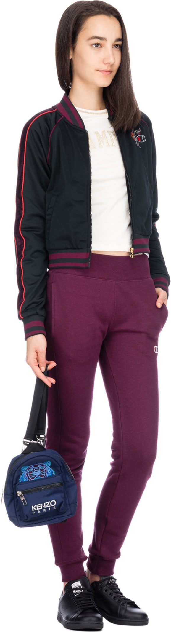 champion berry track jacket