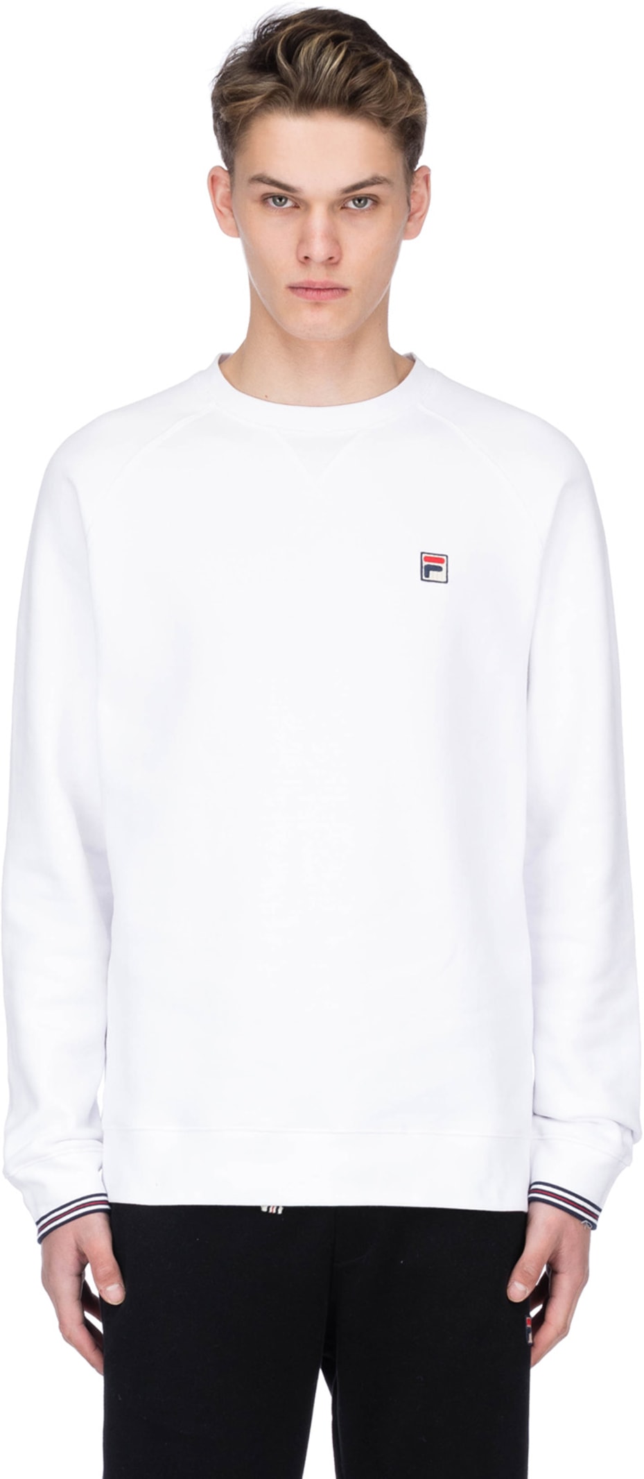 pull blanc fila