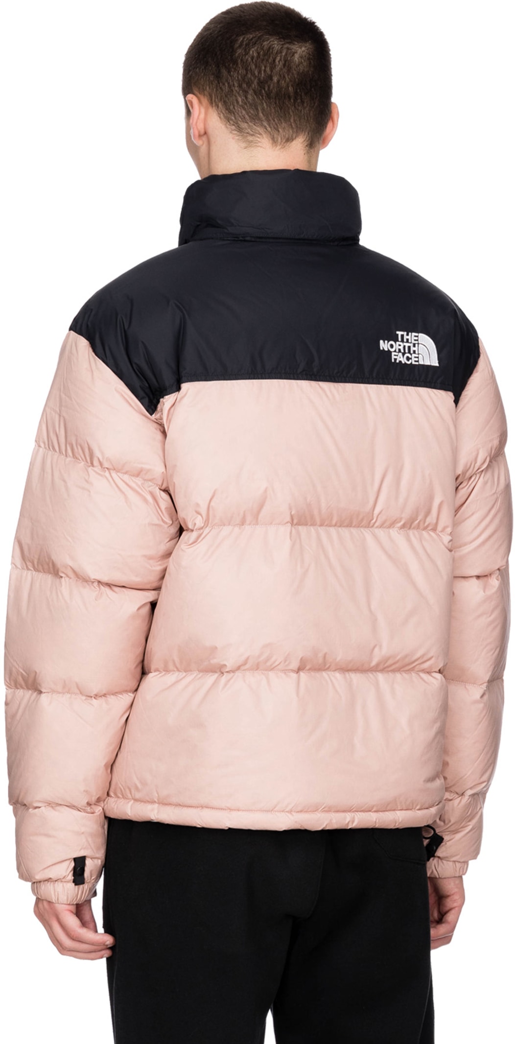 the north face nuptse misty rose