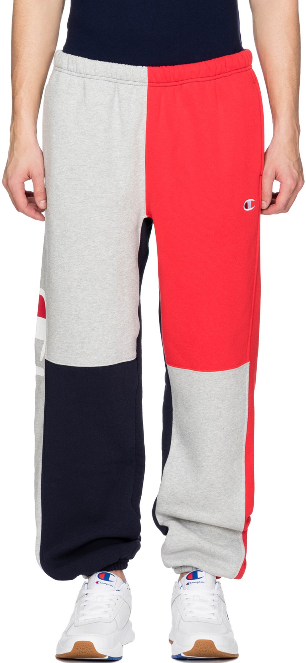 colorblock champion sweatpants