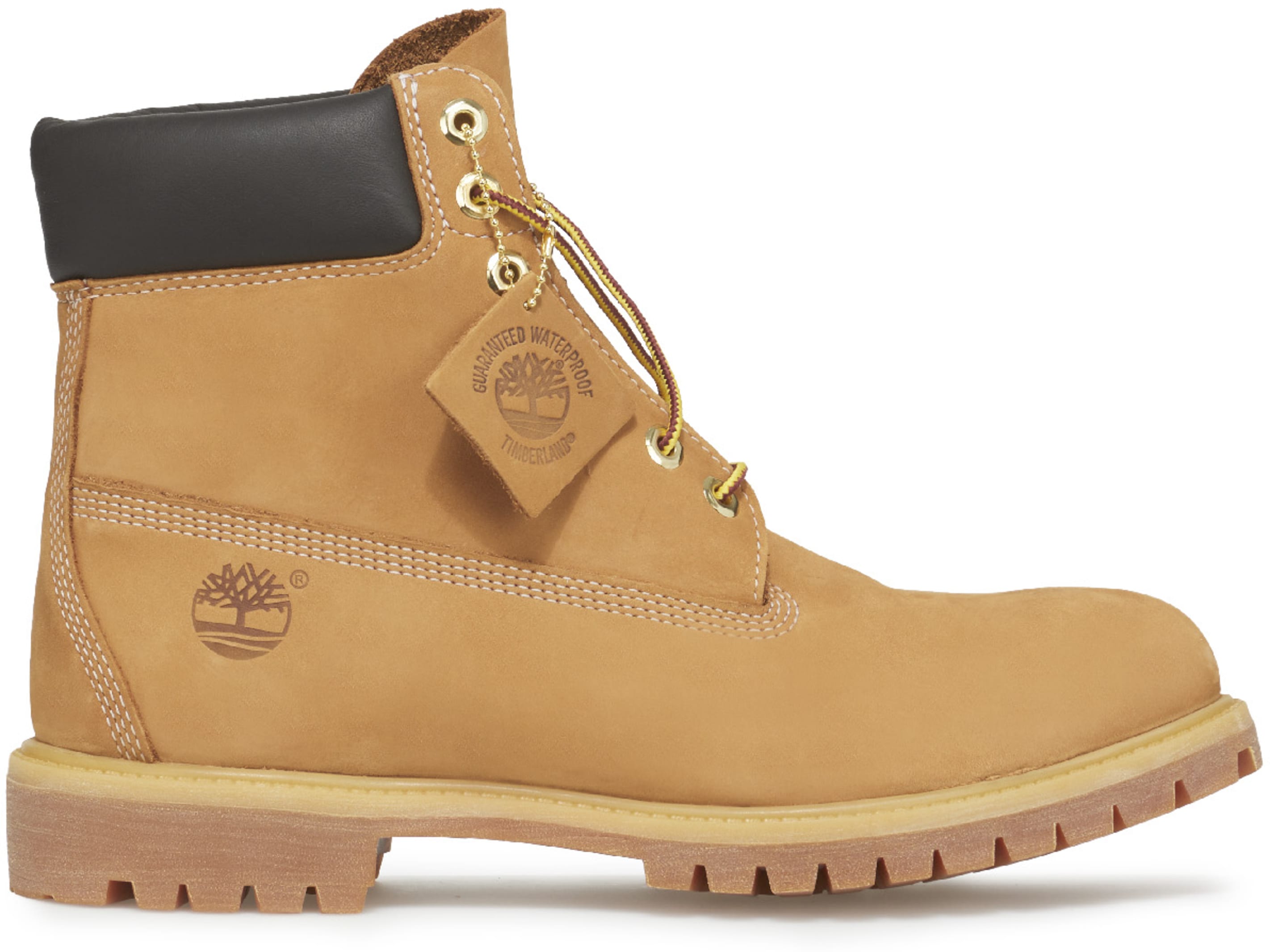premium shearling 6 inch boot for men in yellow