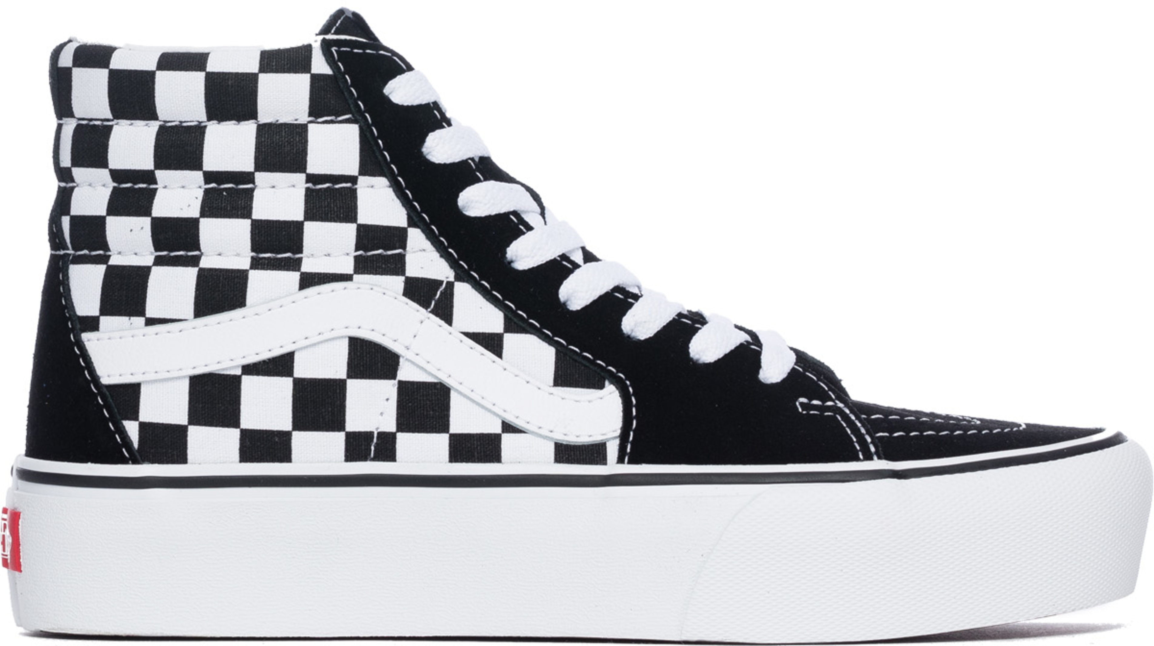 sk8 hi platform checkerboard