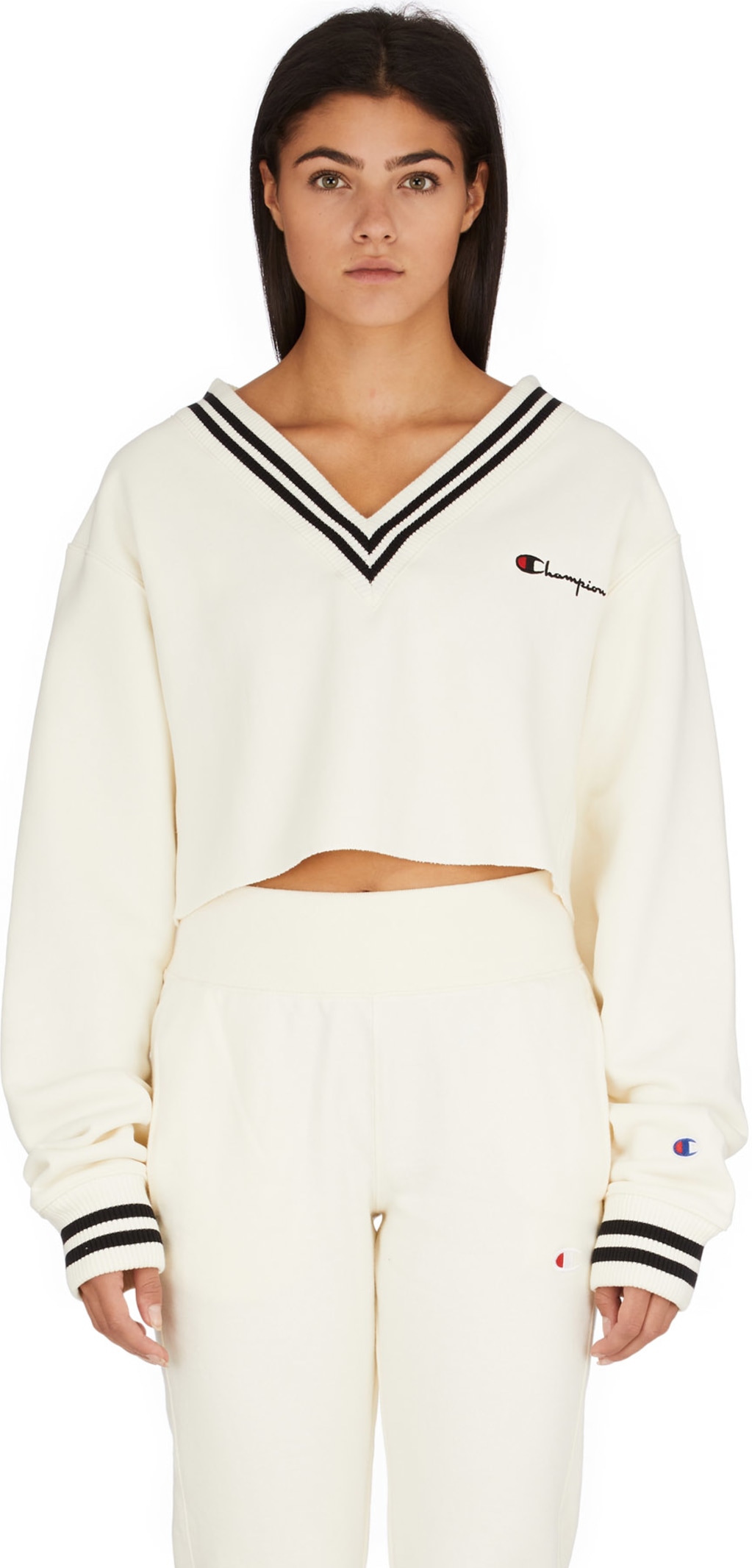 champion v neck sweater