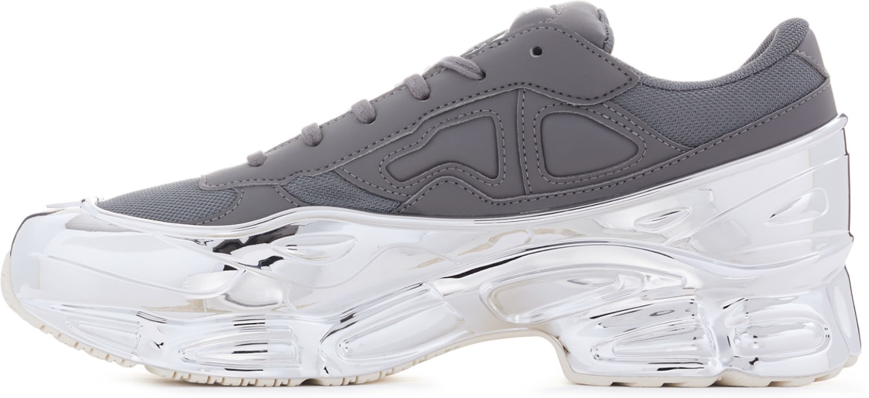 adidas by Raf Simons: Raf Simons Ozweego - Ash/Silver Metallic/Silver ...